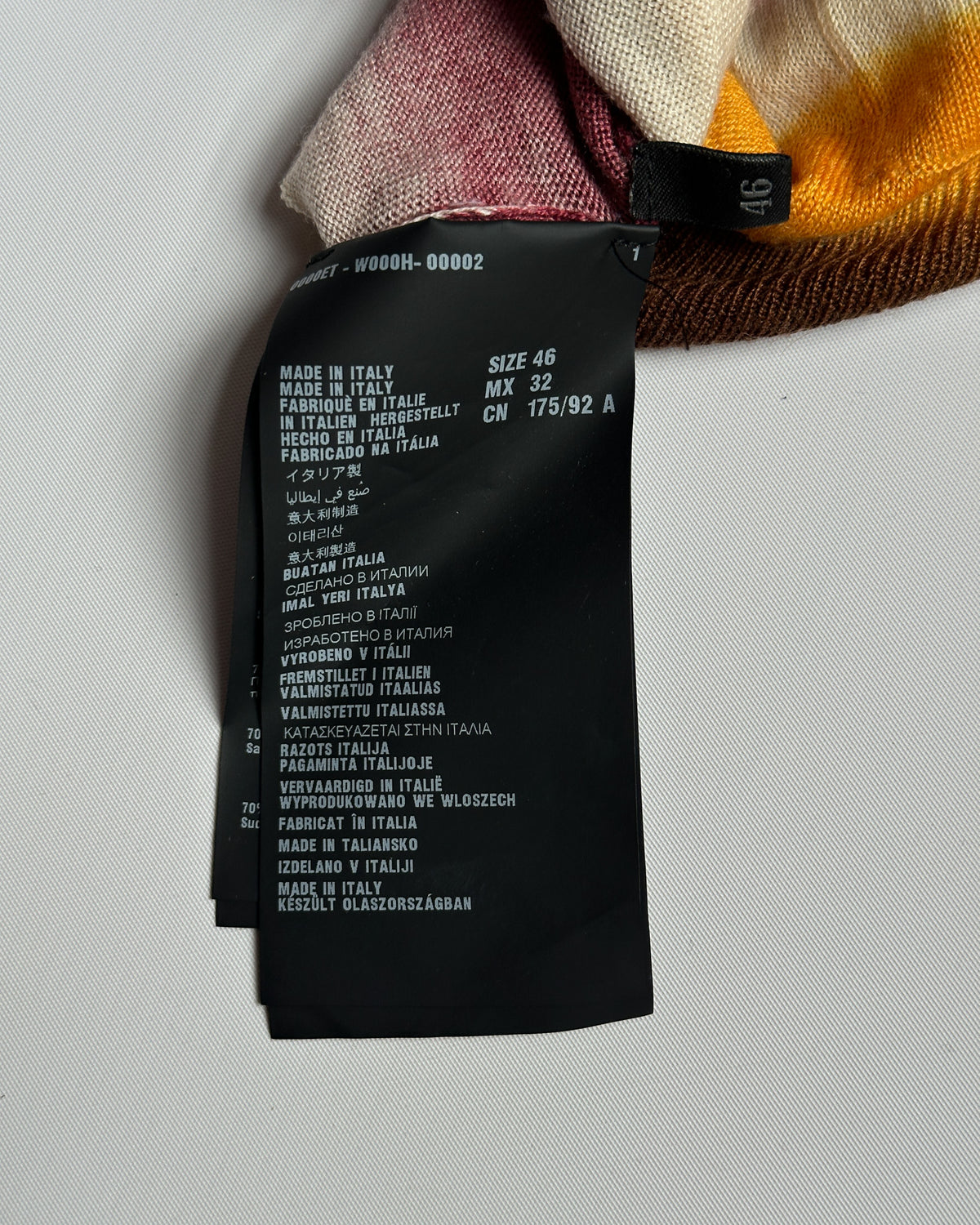 Prada Gradient Wool/Silk Cardigan
