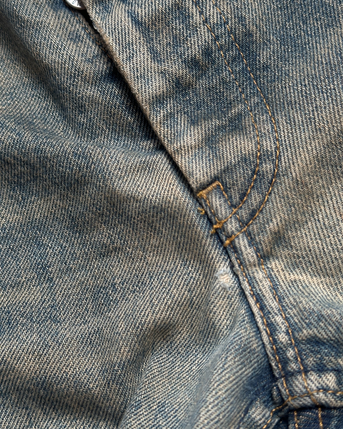 Helmut Lang Vintage Stained Bootcut Jeans