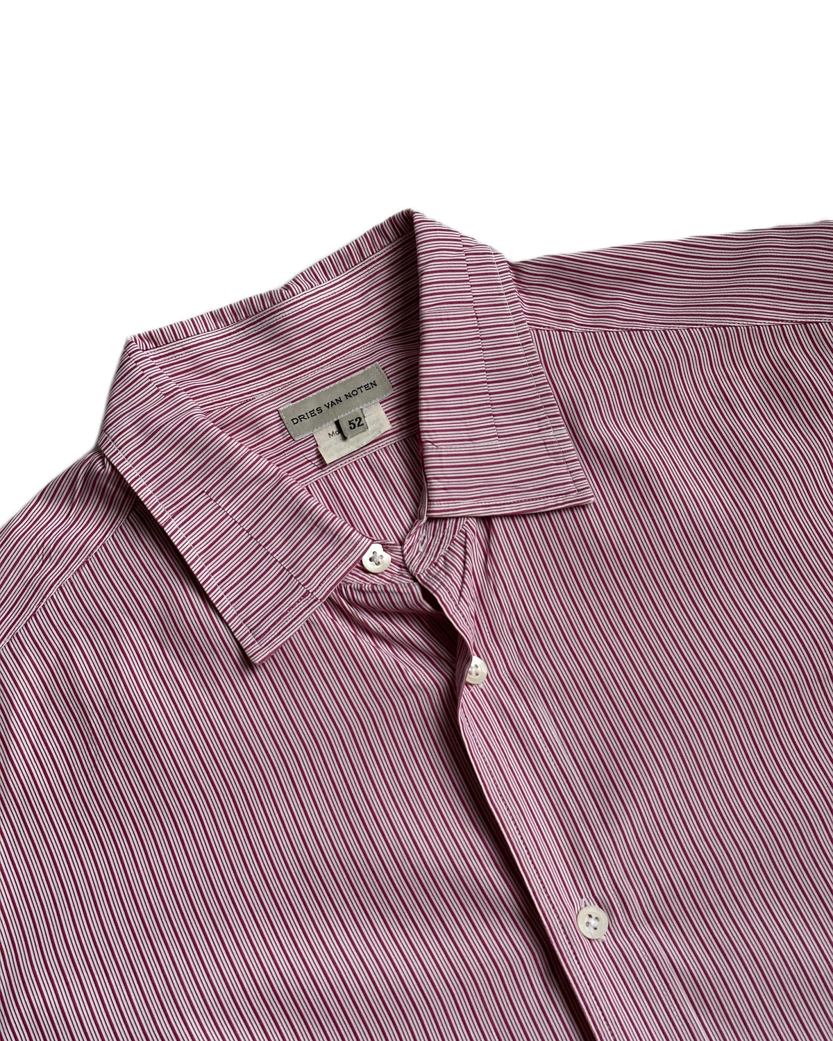 Vintage Dries Van Noten Striped Button Up Shirt