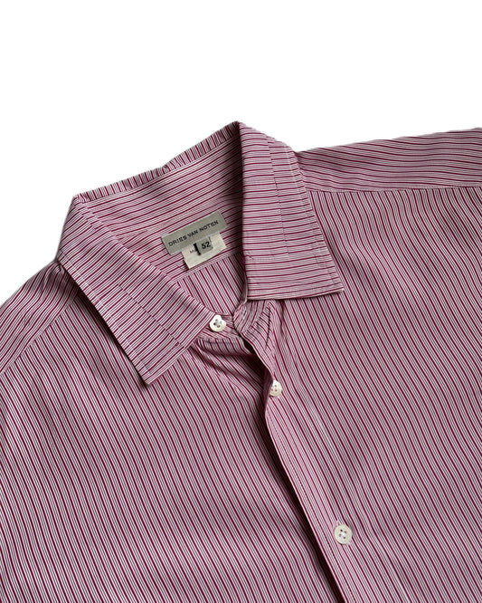 Vintage Dries Van Noten Striped Button Up Shirt