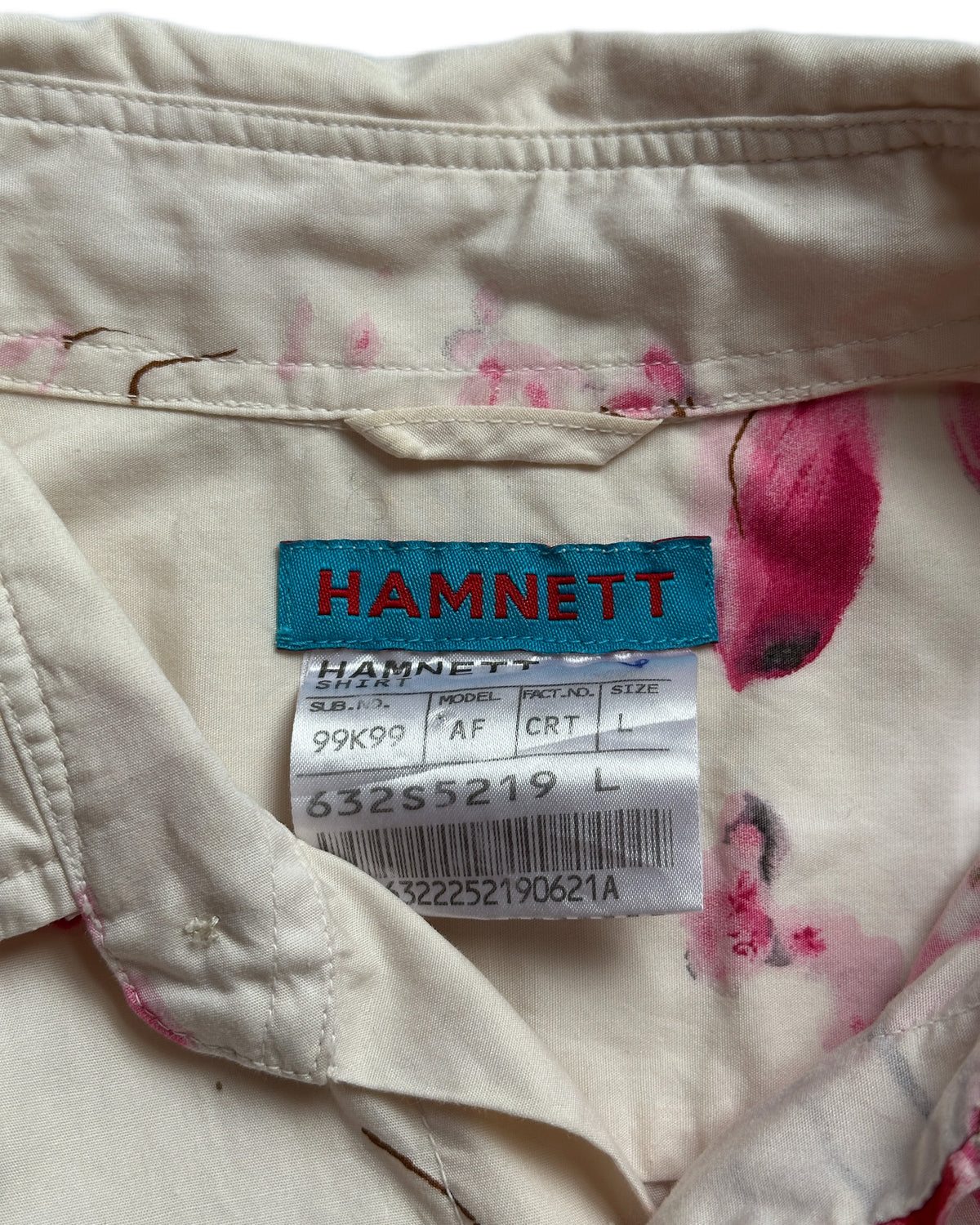 Hamnett Floral Short Sleeve Button Up Shirt