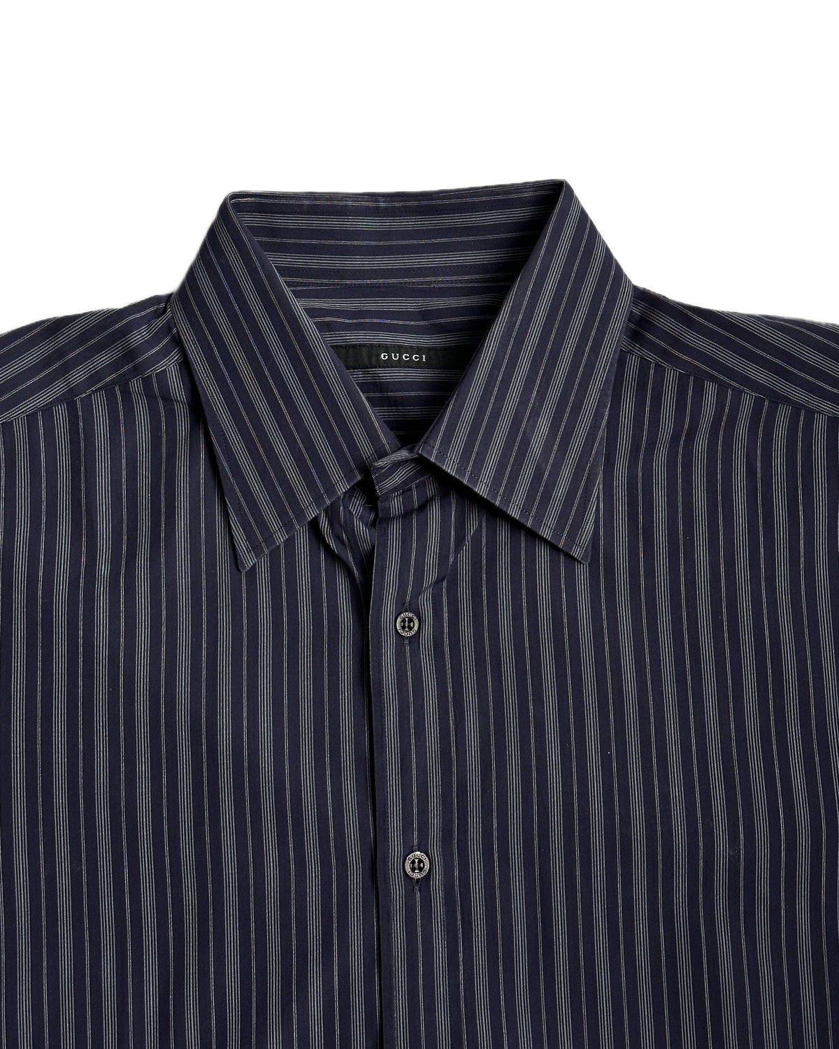 Gucci by Tom Ford Striped Button Up Shirt