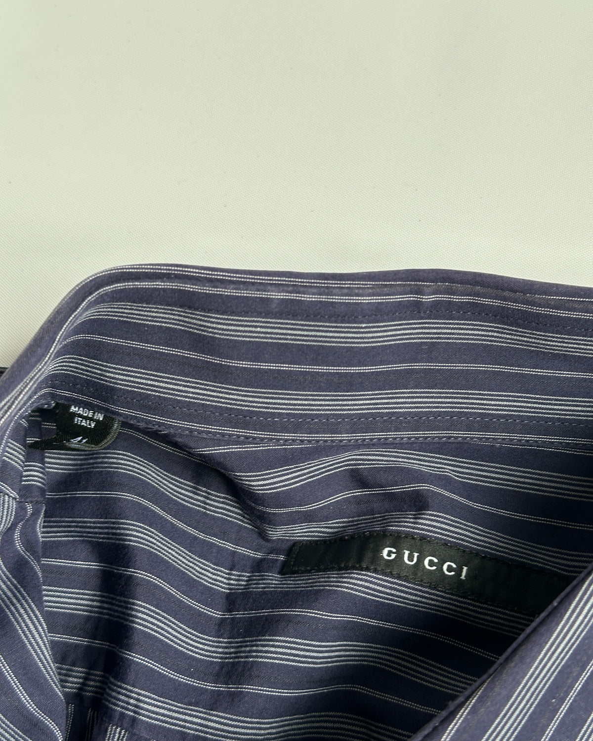 Gucci by Tom Ford Striped Button Up Shirt