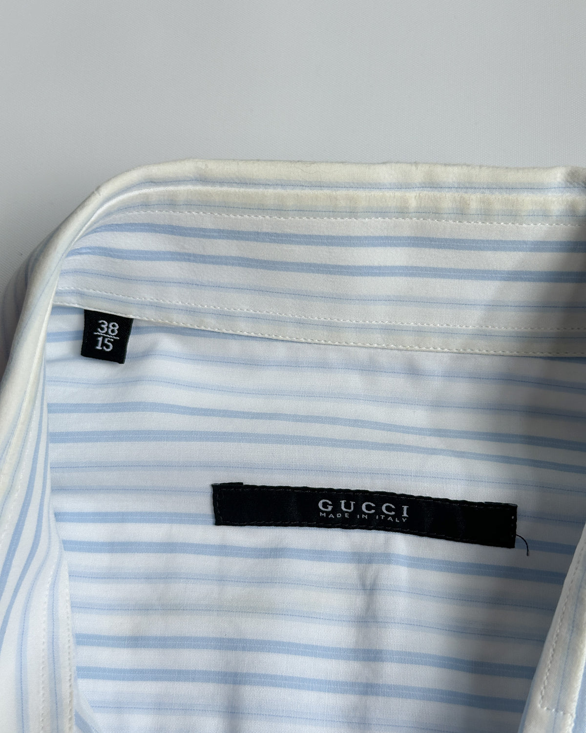 Gucci by Tom Ford Striped Button Up Shirt