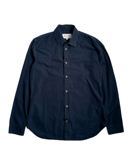 Maison Margiela Abstract Paneled Button Up Shirt