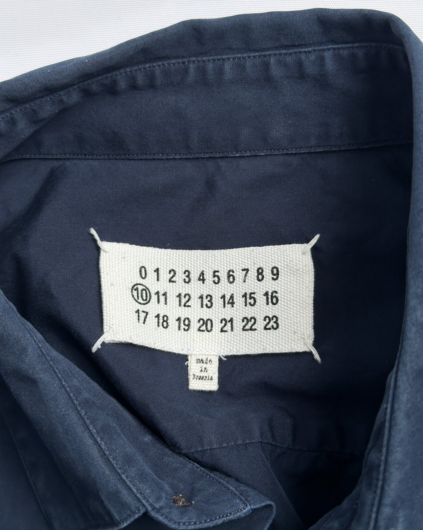 Maison Margiela Abstract Paneled Button Up Shirt
