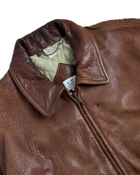 Vintage C.P. Company Leather Jacket