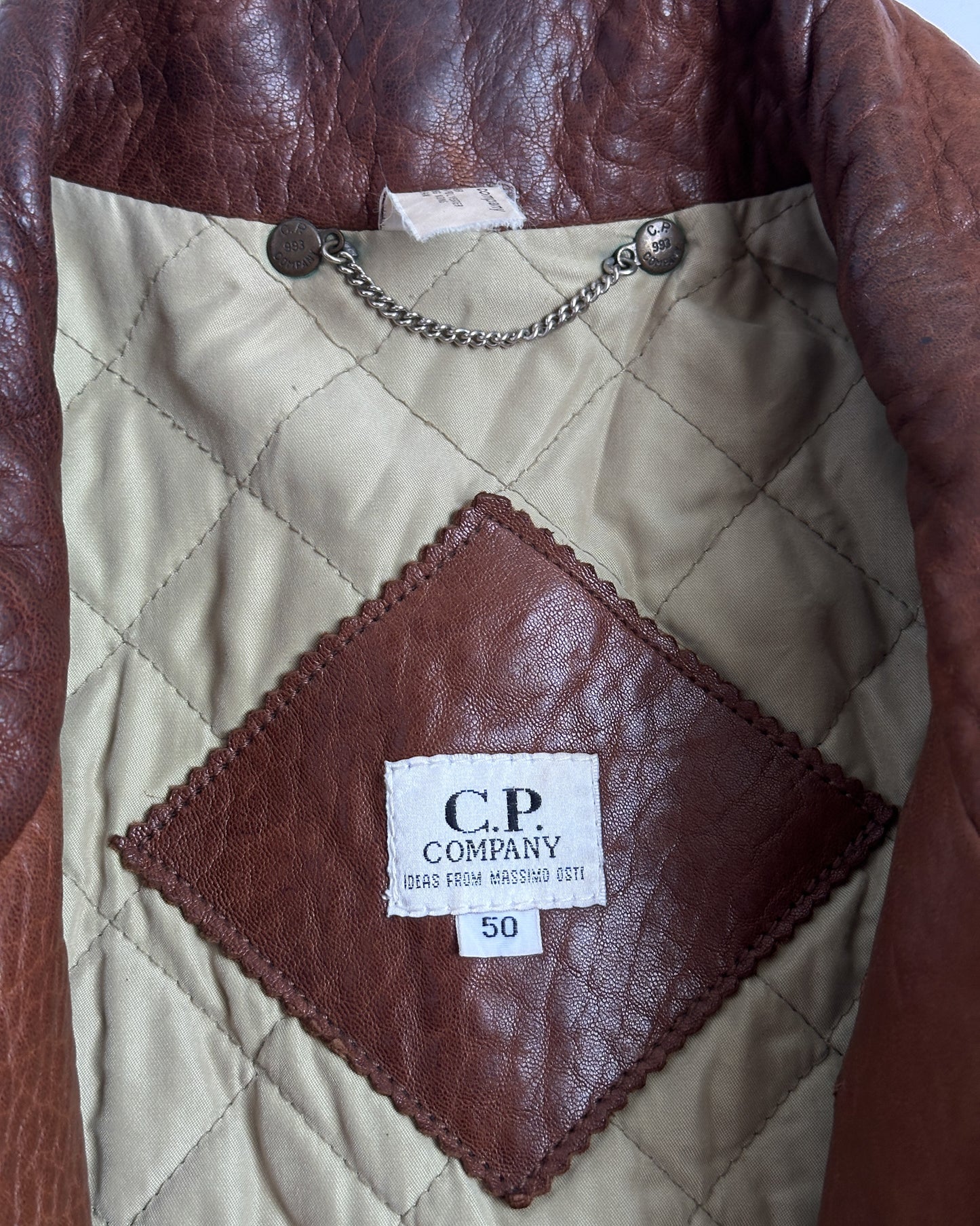 Vintage C.P. Company Leather Jacket