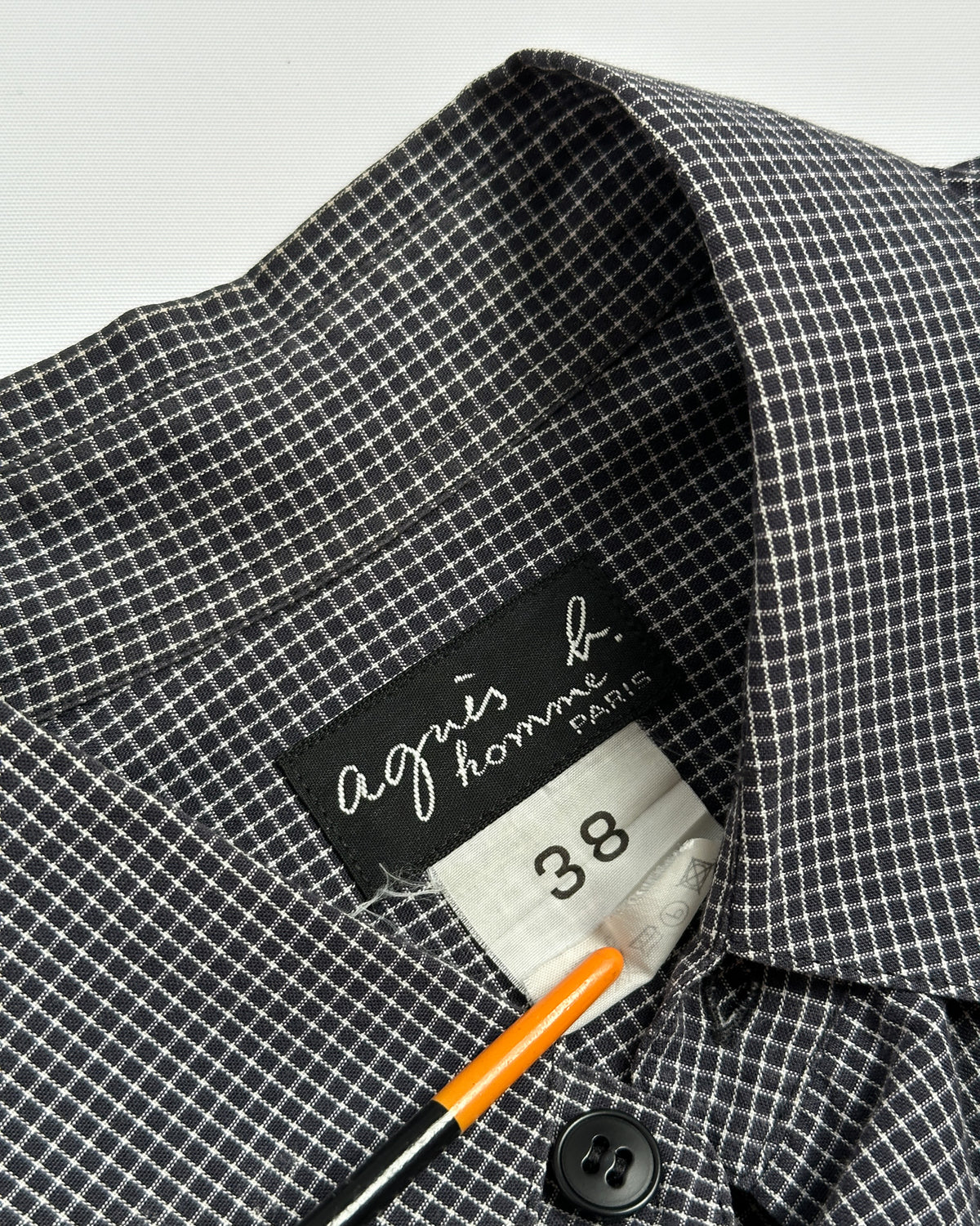 agnes B. Short Sleeve Button Up Shirt