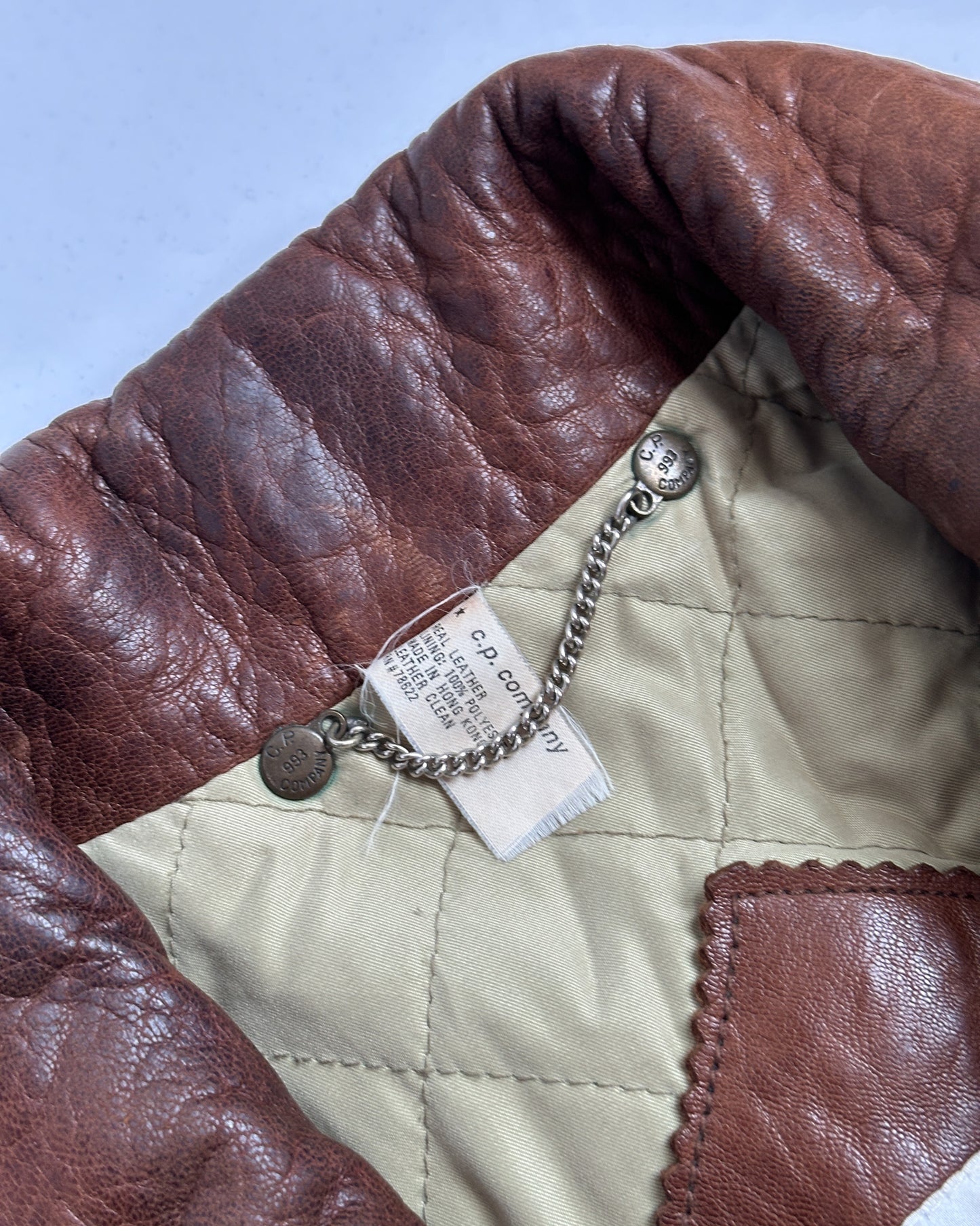 Vintage C.P. Company Leather Jacket