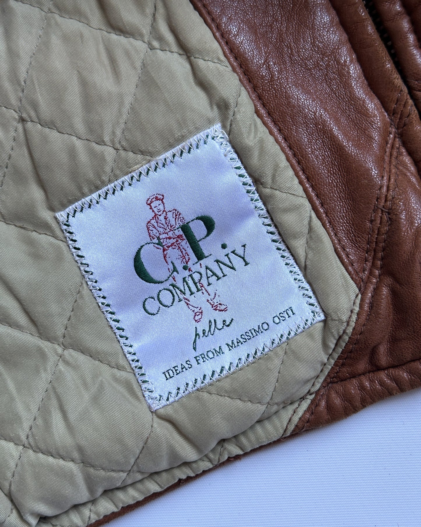 Vintage C.P. Company Leather Jacket