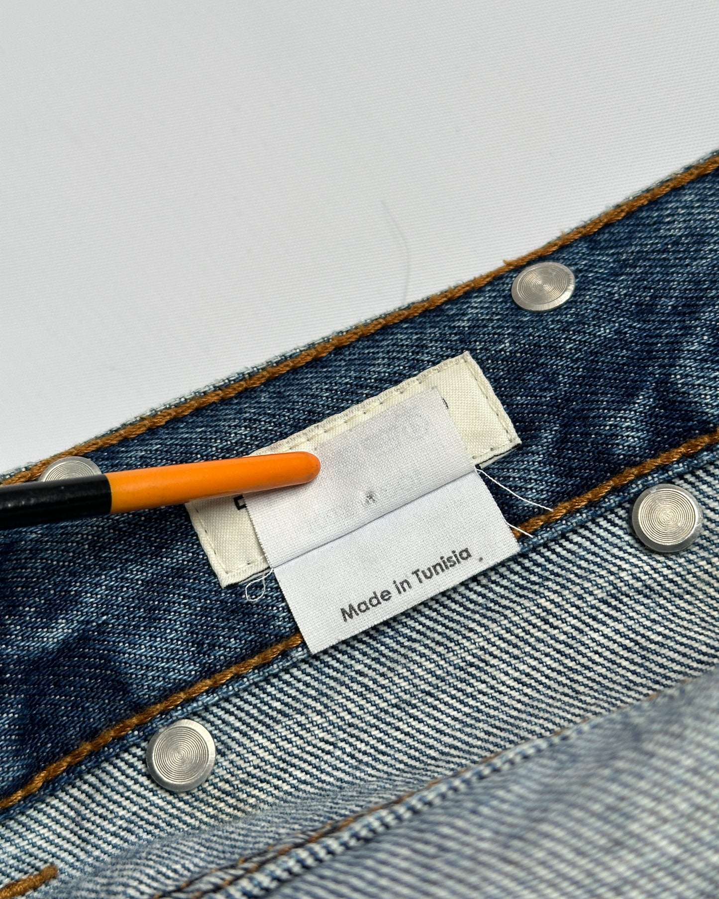 Dries Van Noten Wool-Lined Straight Jeans
