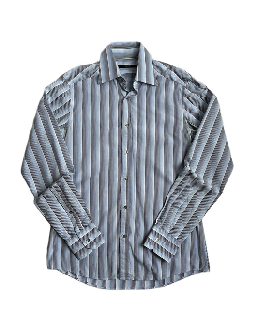 Gucci by Tom Ford Striped Button Up Shirt