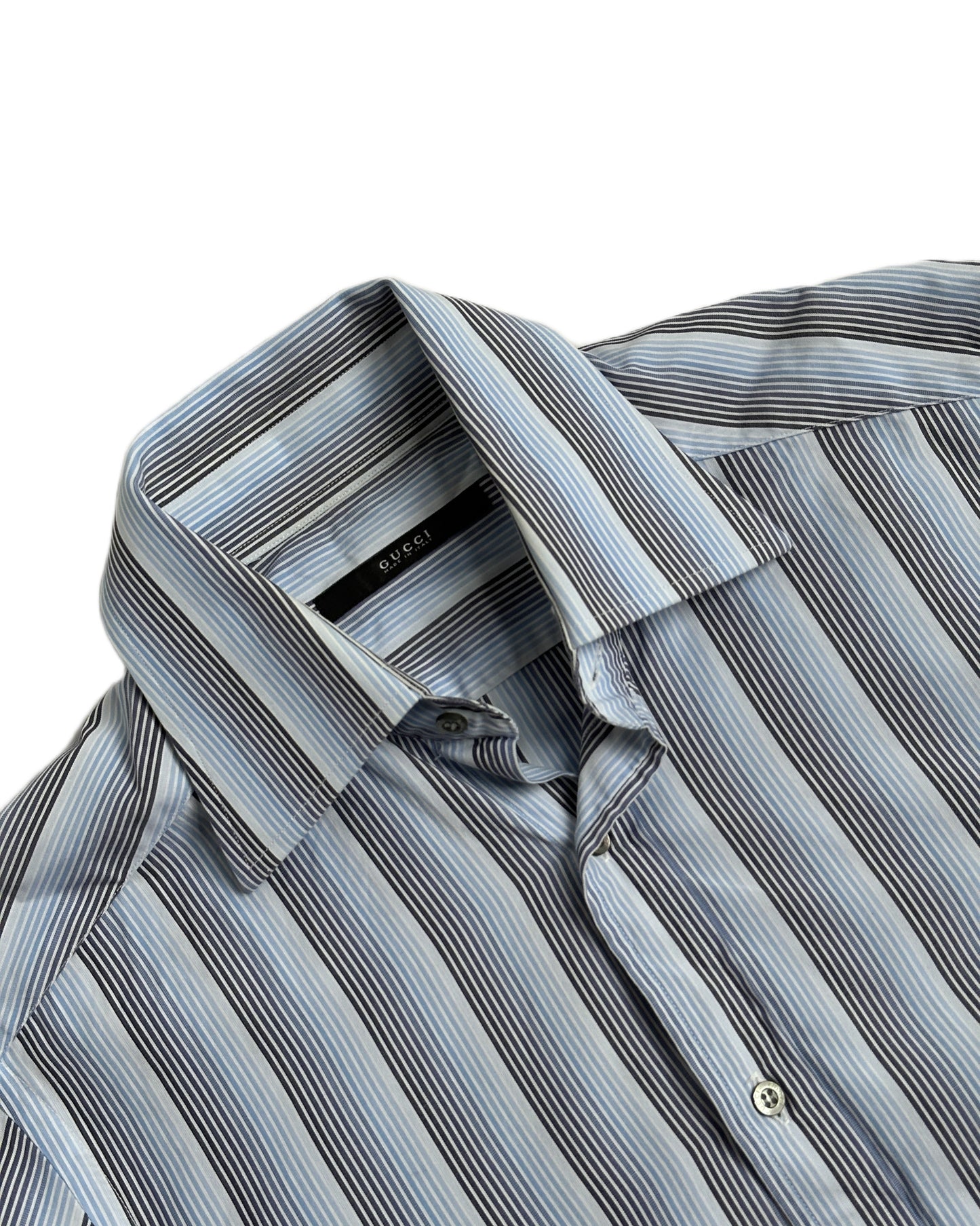 Gucci by Tom Ford Striped Button Up Shirt