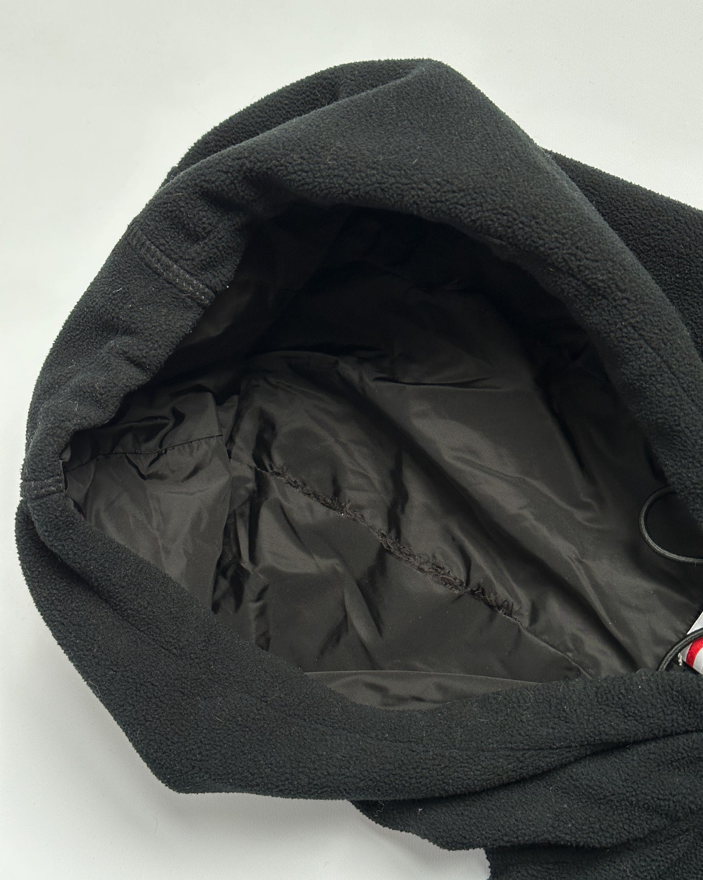 Prada Sport 2006 Fleece Paneled Zip Hoodie