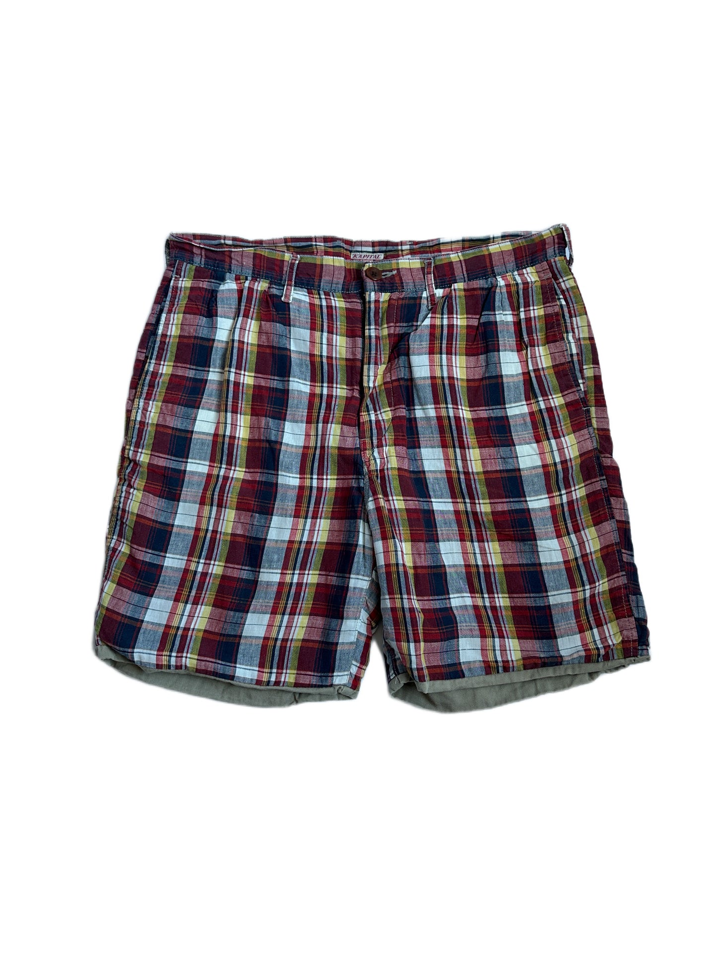 Kapital Plaid Shorts