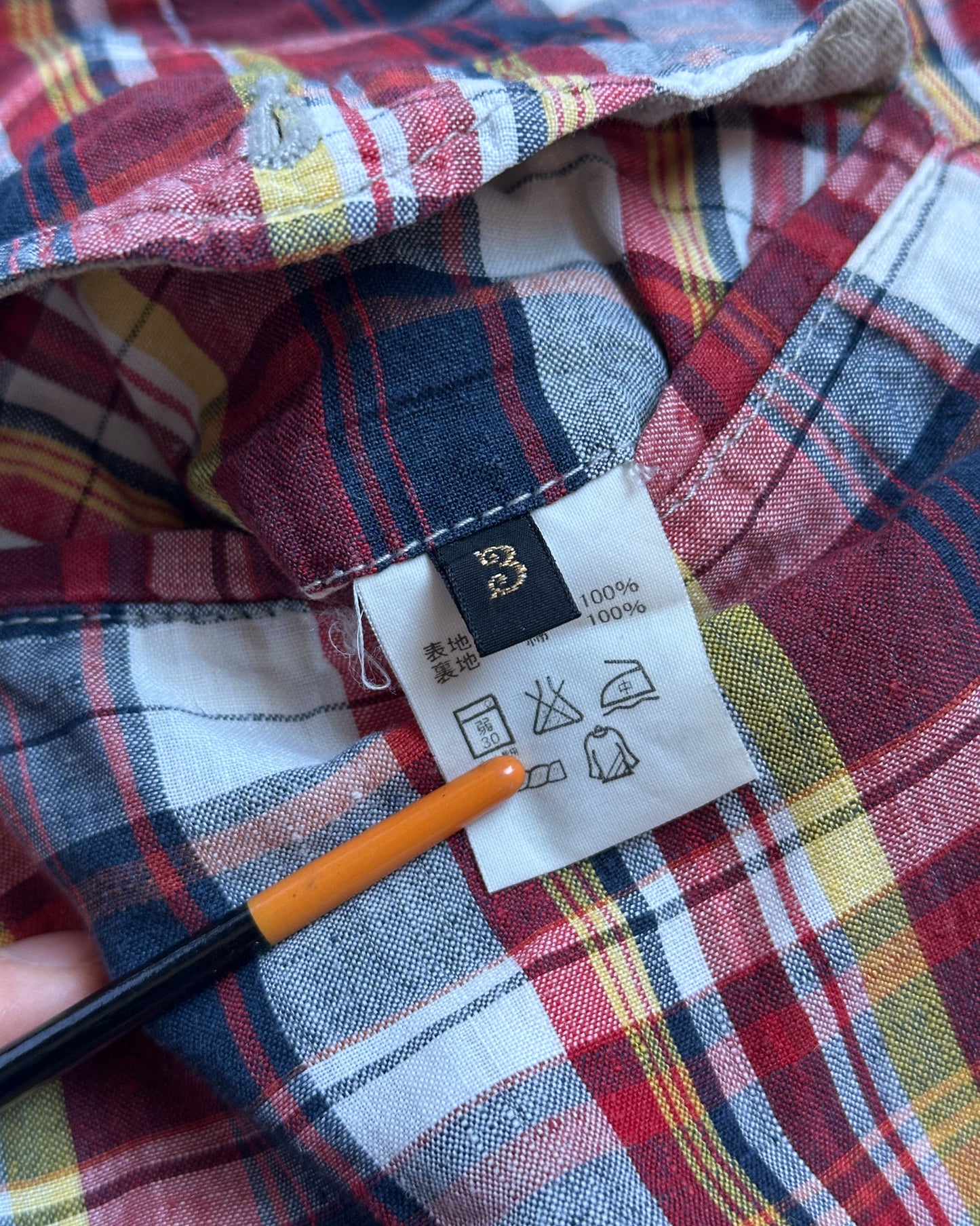 Kapital Plaid Shorts