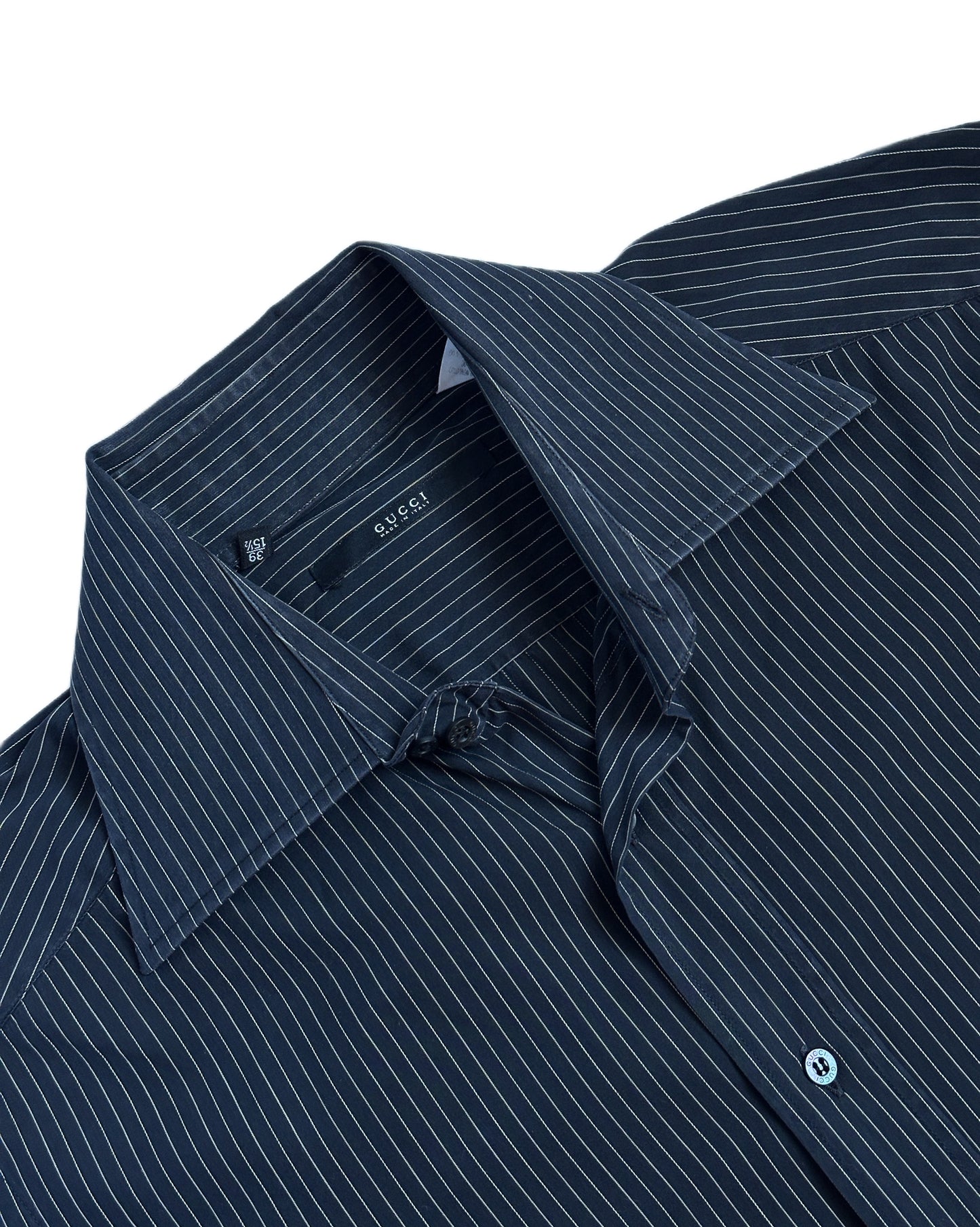 Gucci by Tom Ford Striped Button Up Shirt