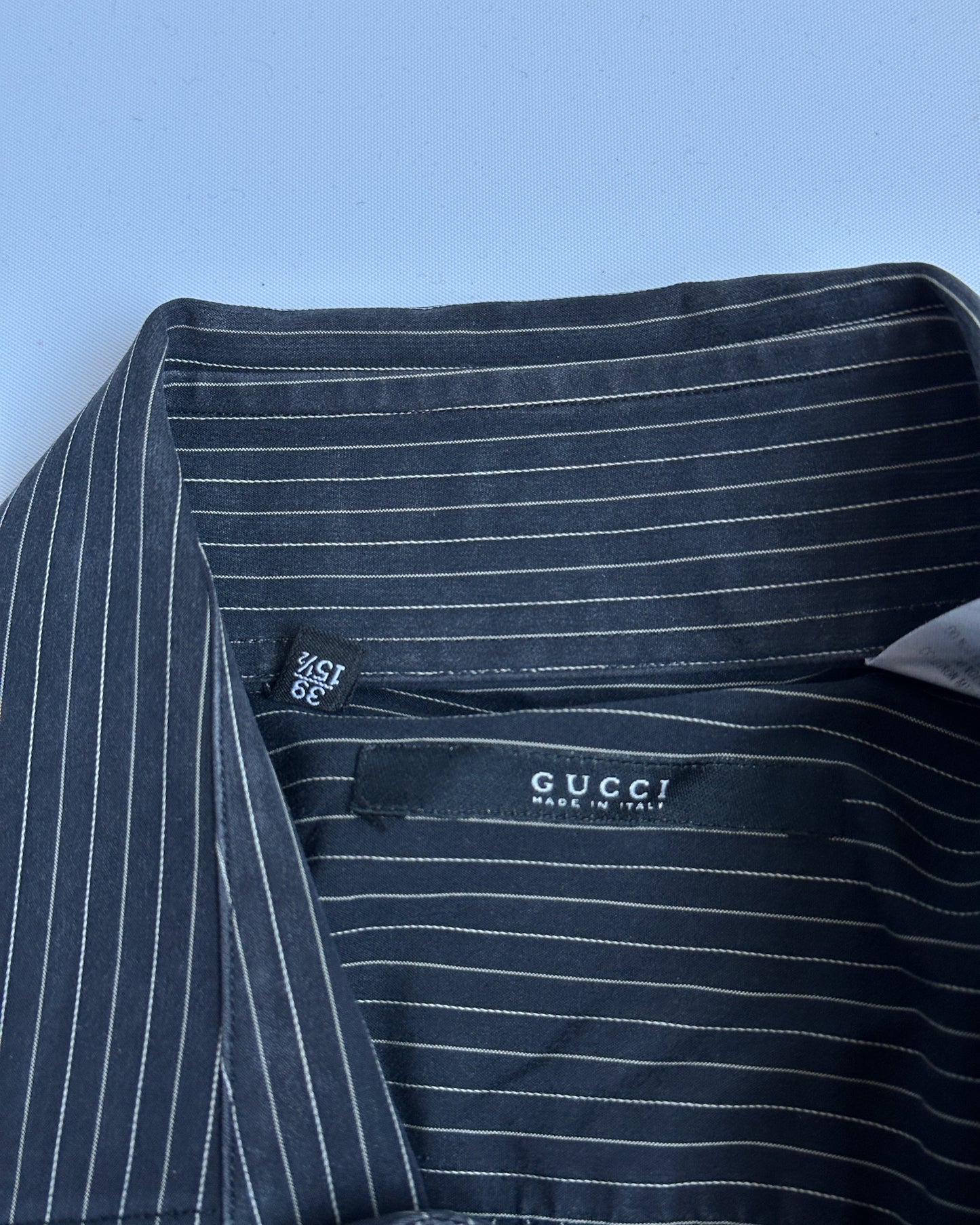Gucci by Tom Ford Striped Button Up Shirt