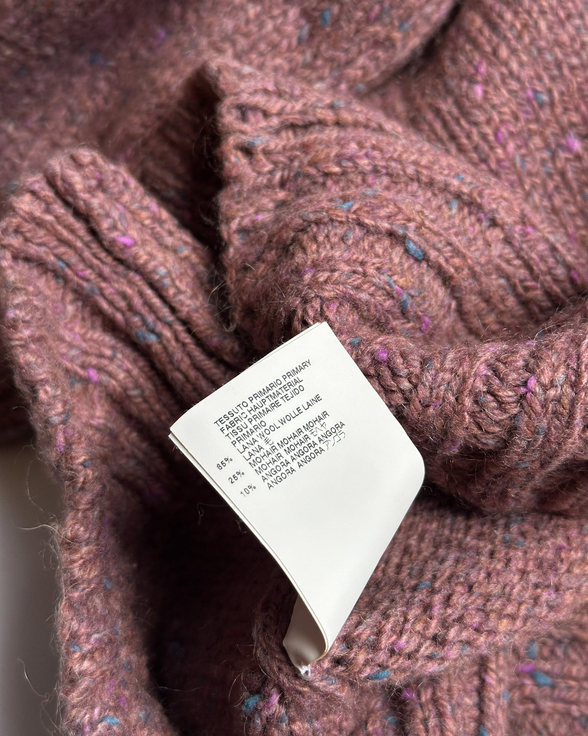 Maison Margiela AW 2011 Wool/Mohair Turtleneck Sweater