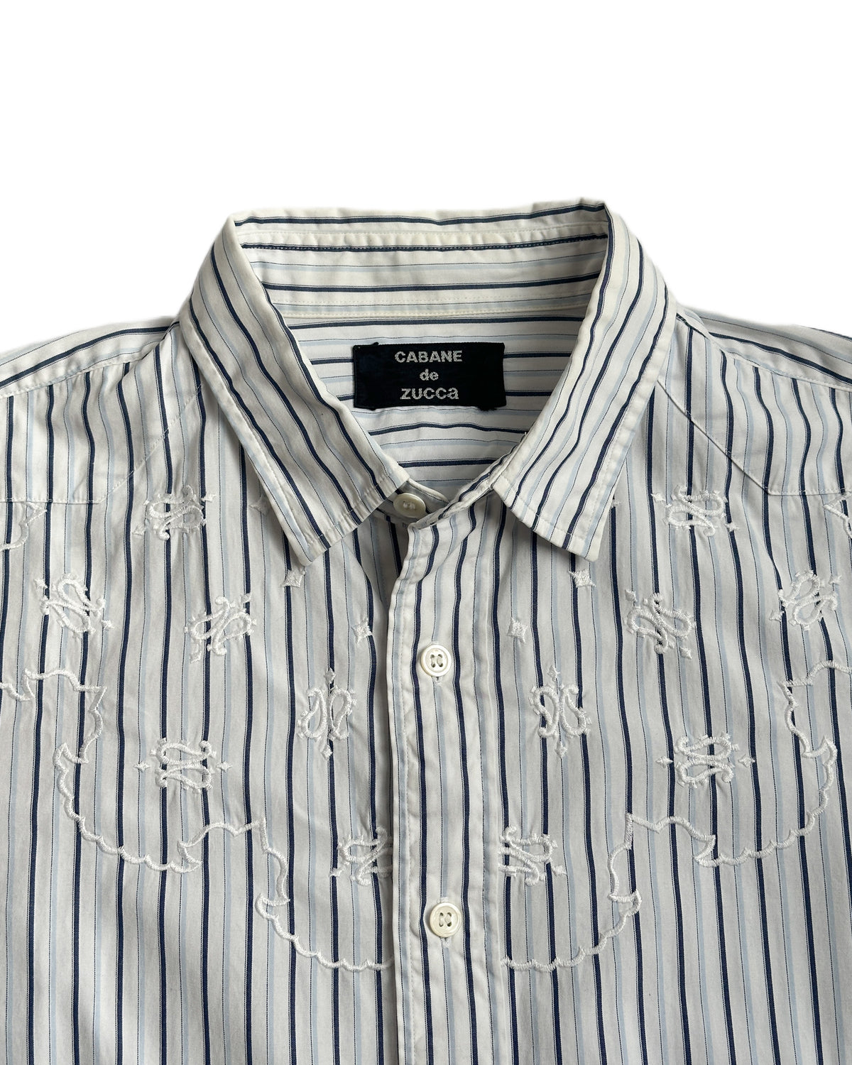 Cabane de Zucca Striped Western Shirt
