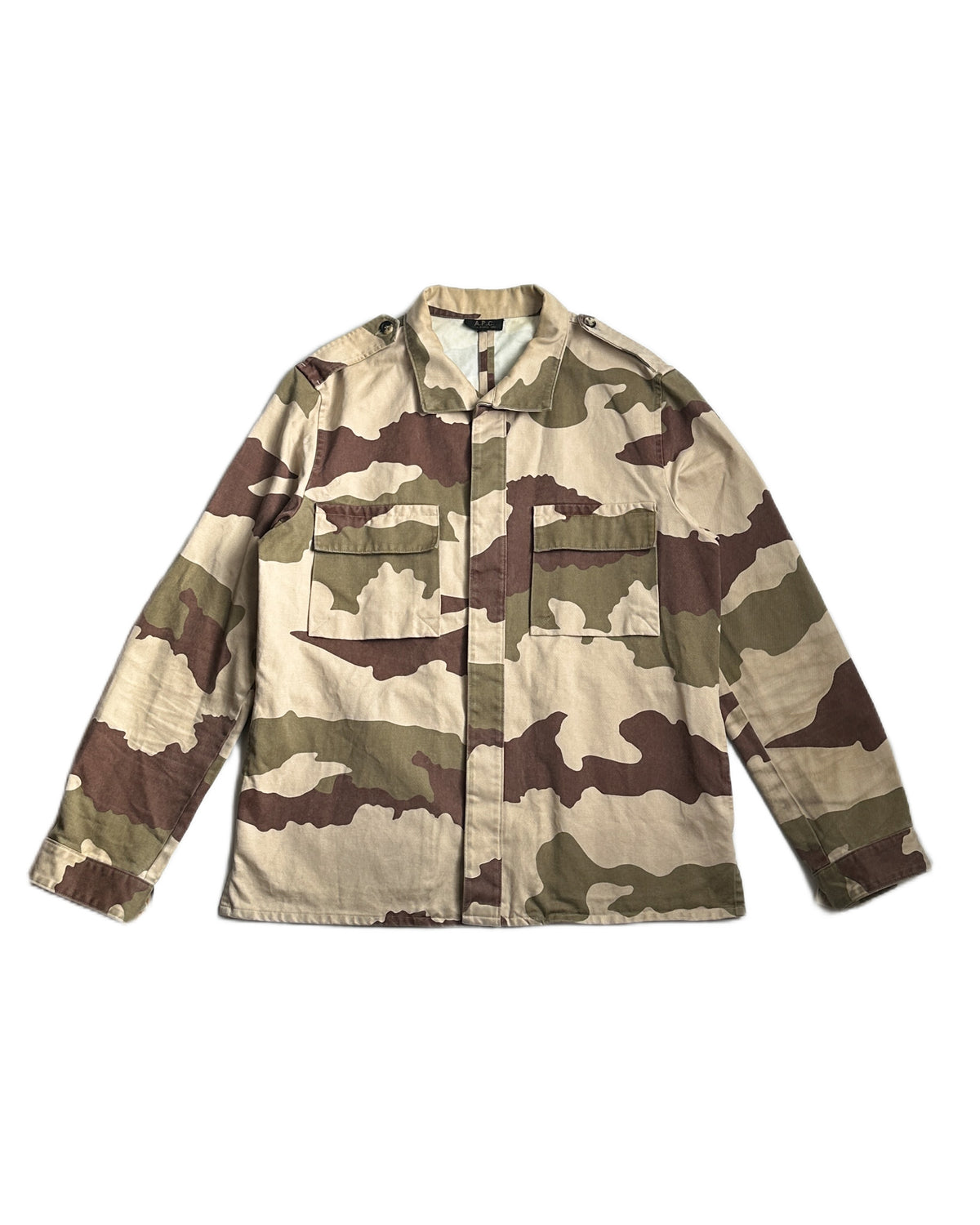 Vintage A.P.C. Camoflauge Jacket