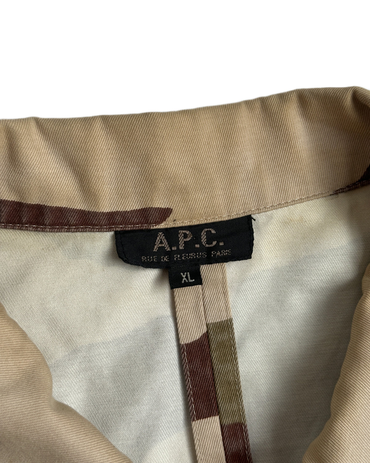 Vintage A.P.C. Camoflauge Jacket
