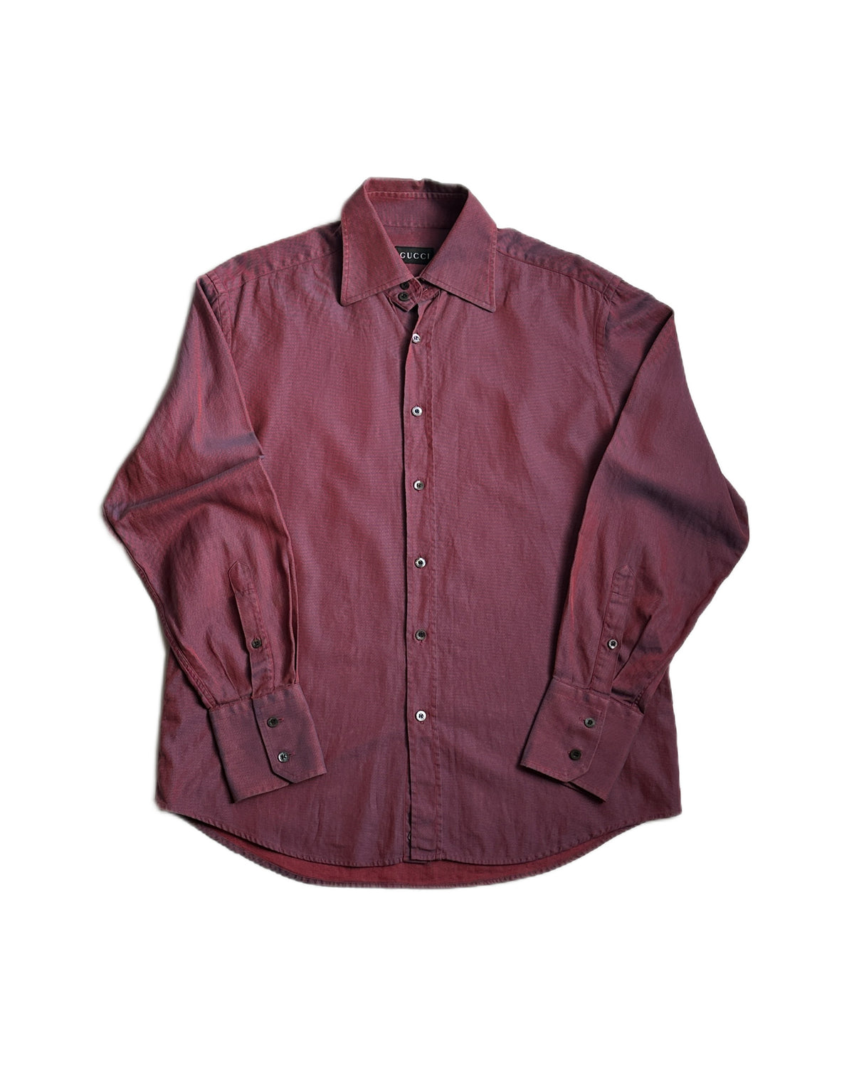 Gucci by Tom Ford Iridescent Button Up Shirt