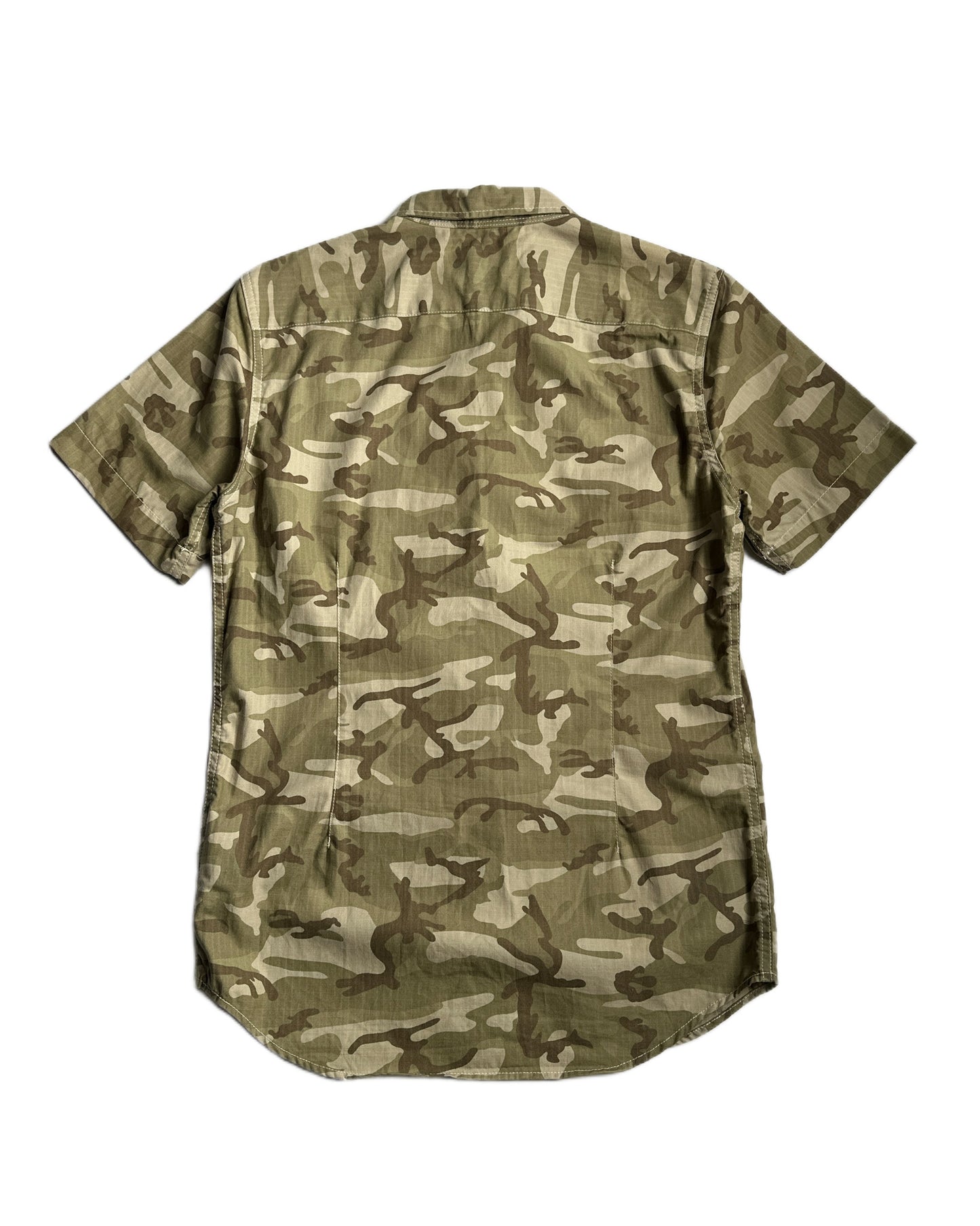 Comme des Garcons Homme Plus Camouflage Short Sleeve Button Up