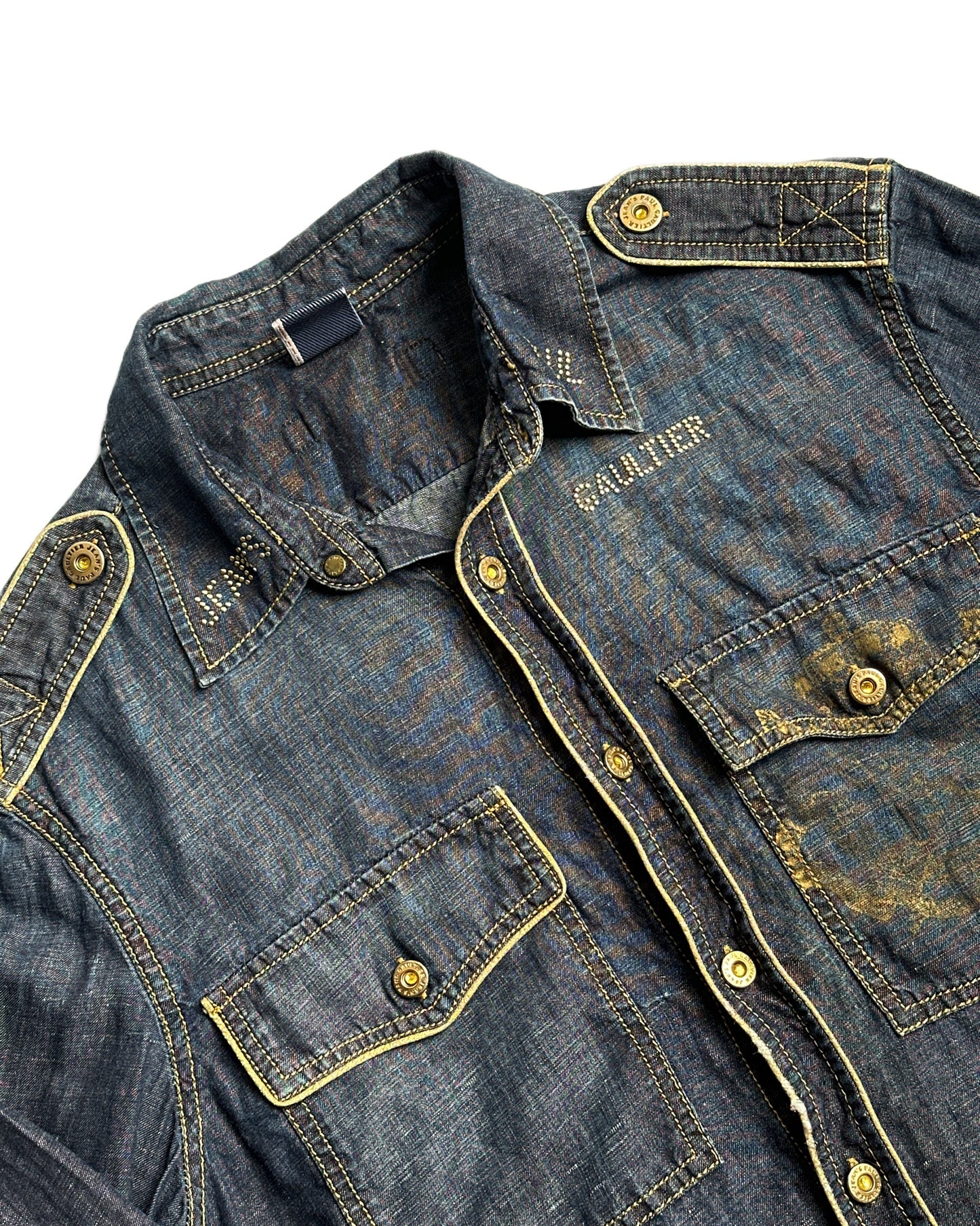 Jean Paul Gaultier Sailor Denim Shirt