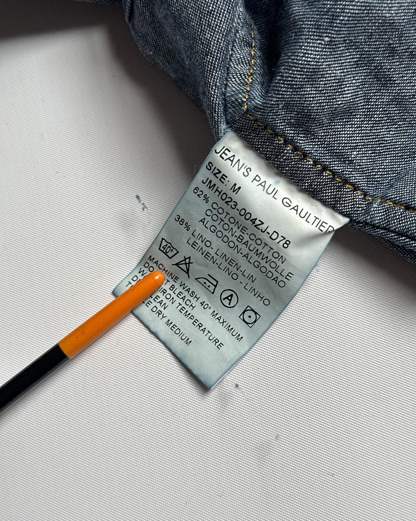 Jean Paul Gaultier Sailor Denim Shirt