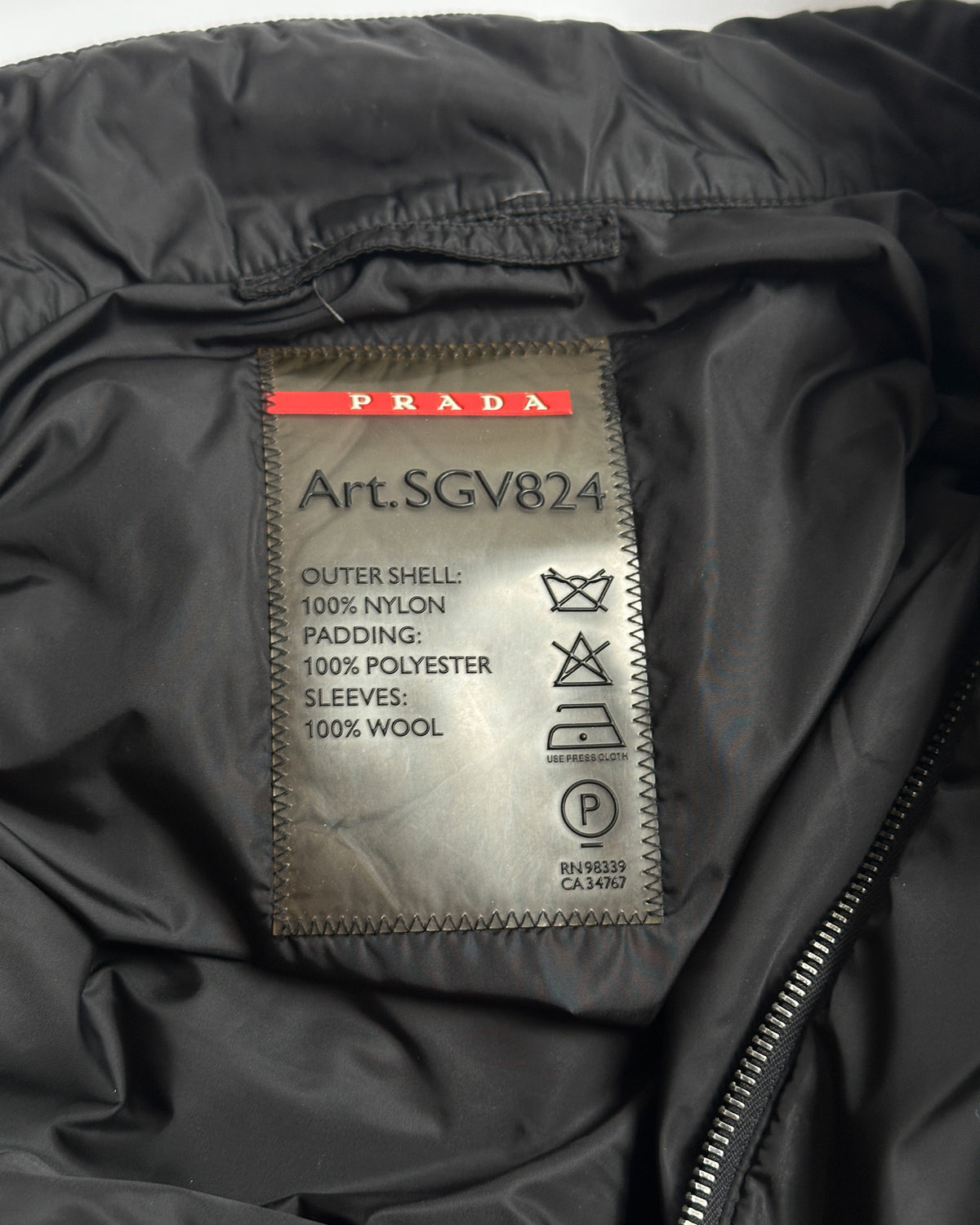 Prada Sport 2007 Drivers Jacket