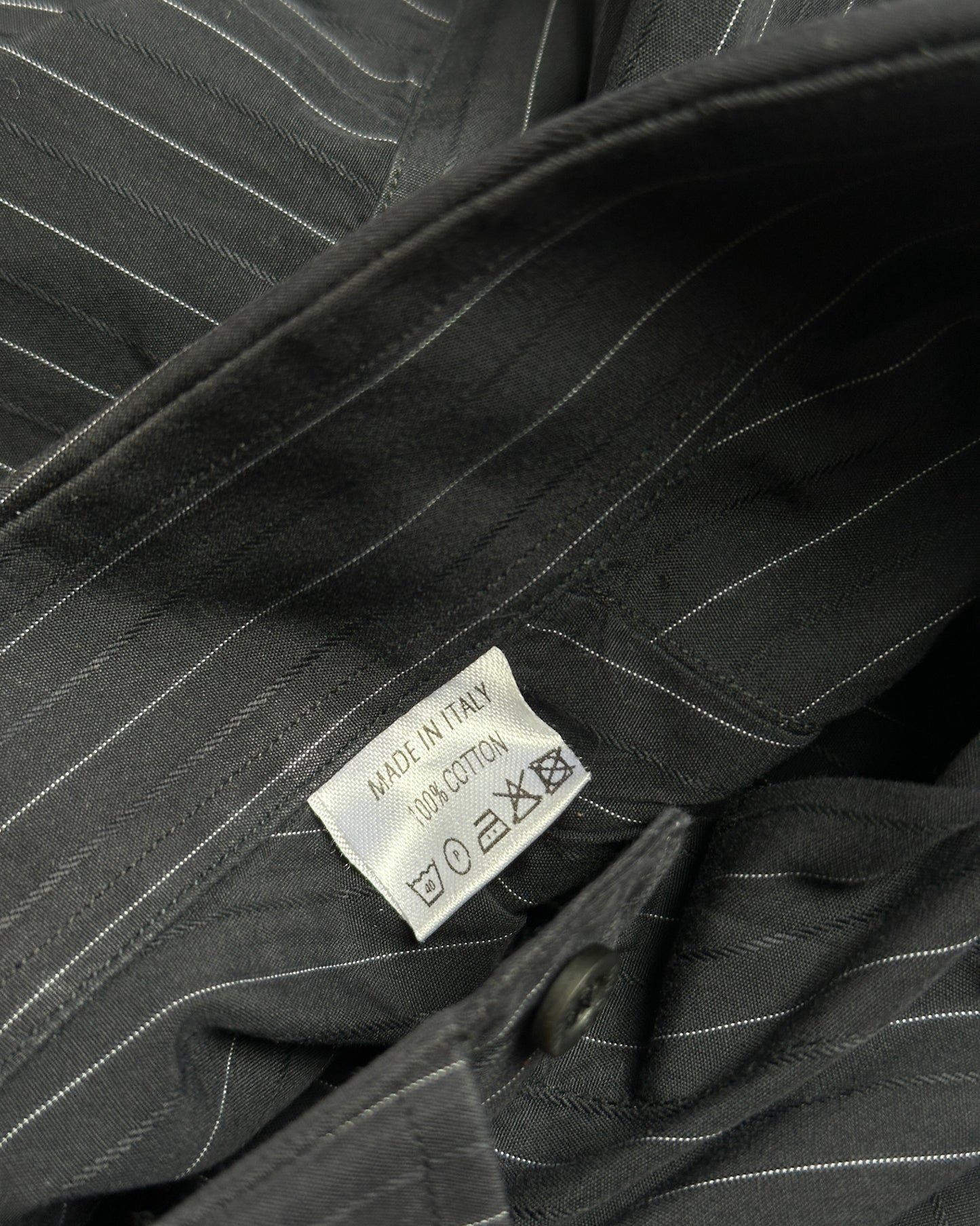 Gucci by Tom Ford Pinstriped Button Up Shirt