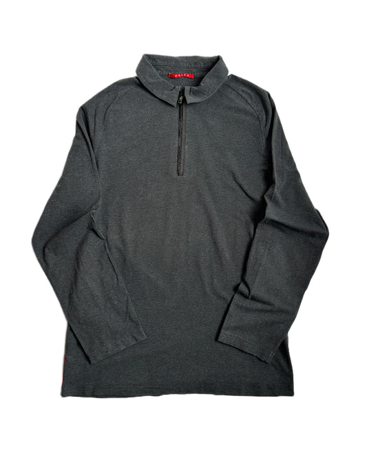 Prada Sport Quarter Zip Polo