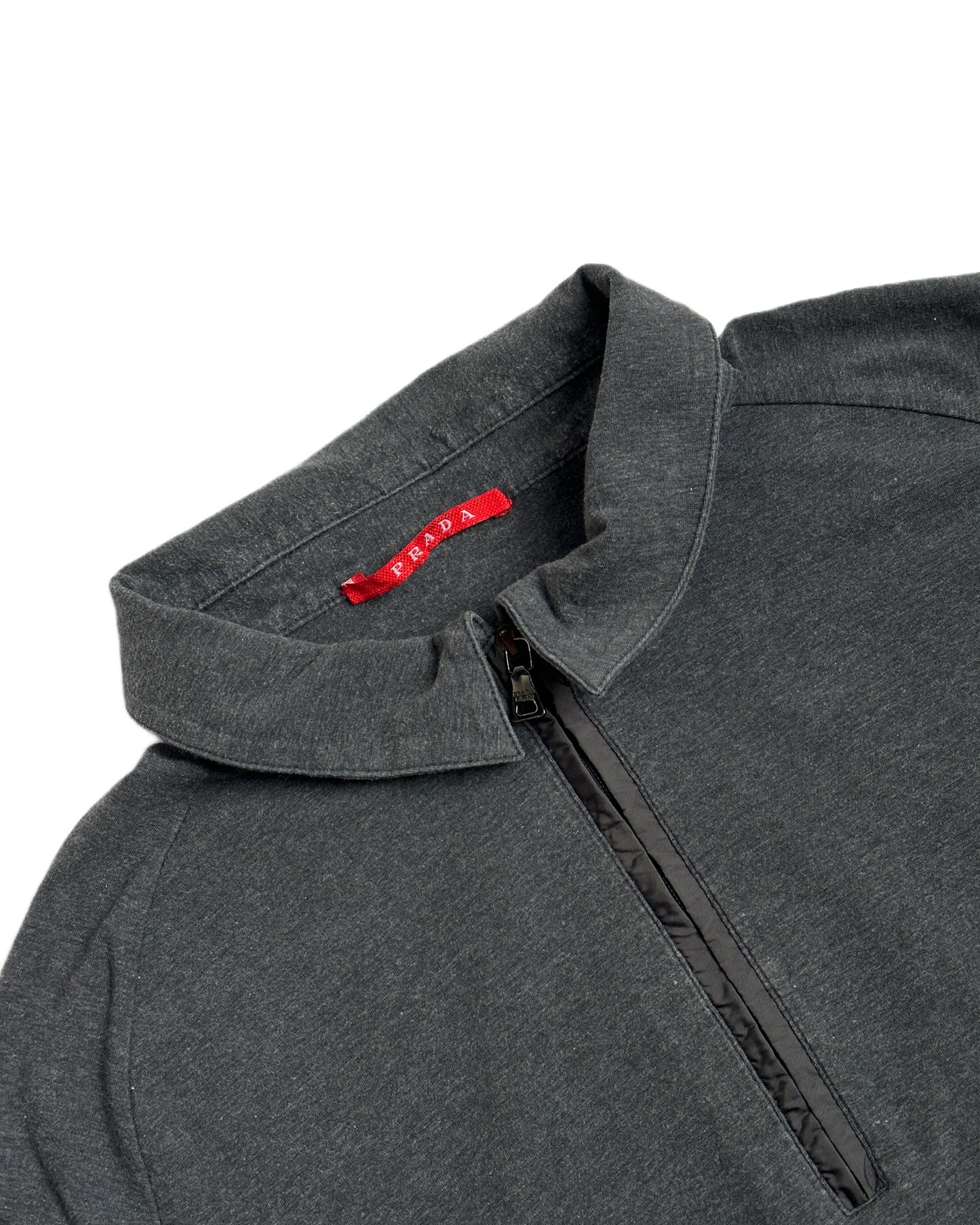 Prada Sport Quarter Zip Polo