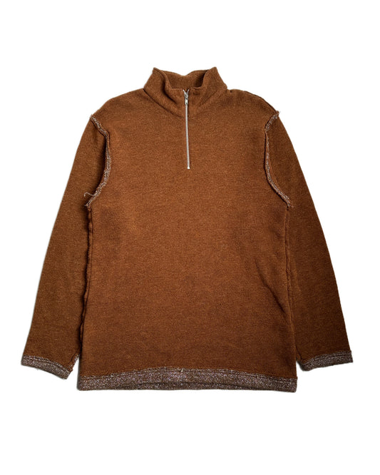 Comme des Garcons Homme AD 2002 Wool Quarter Zip