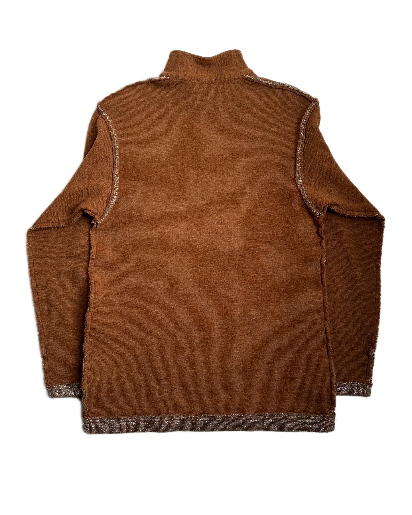 Comme des Garcons Homme AD 2002 Wool Quarter Zip