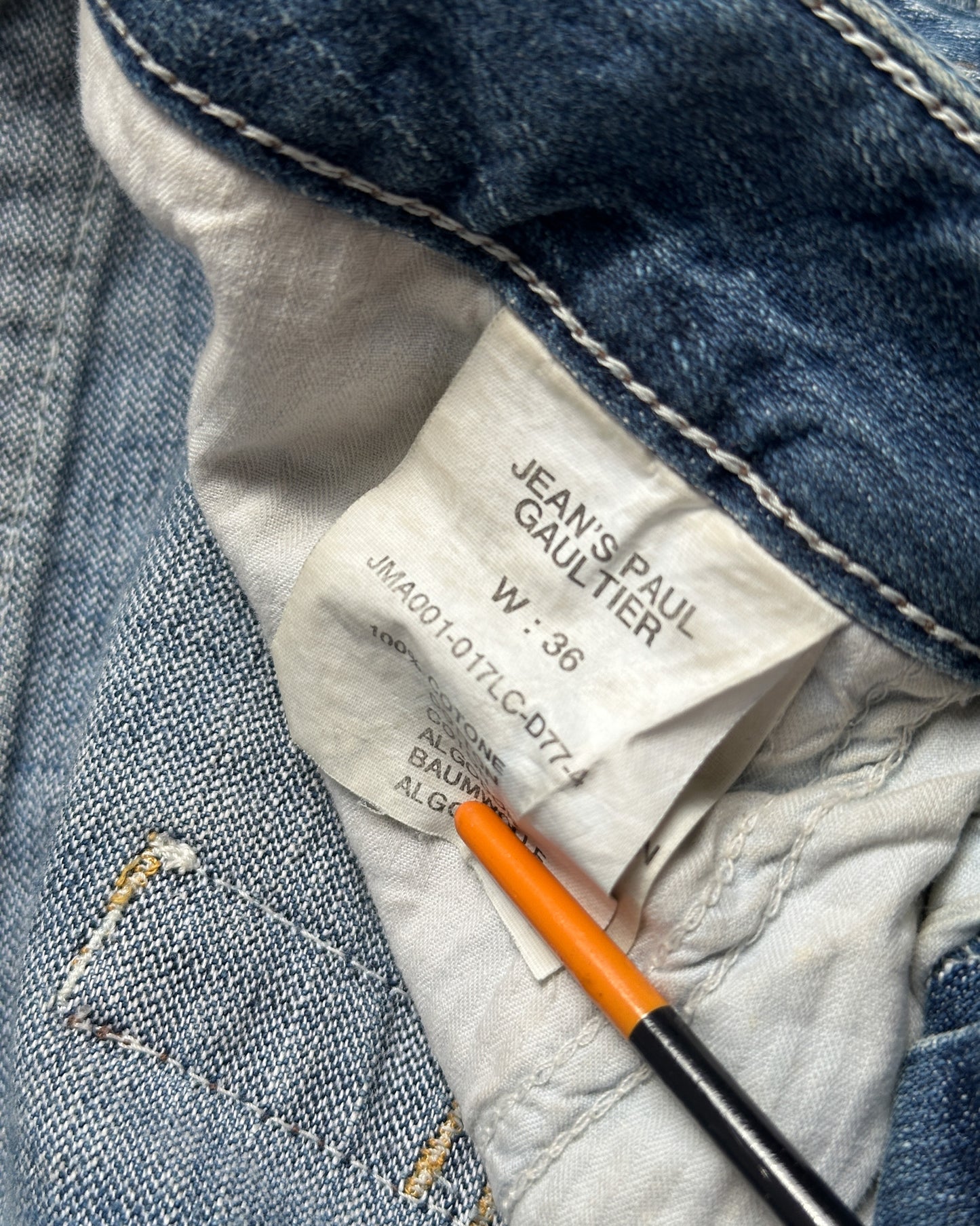 Jean Paul Gaultier Straight Jeans