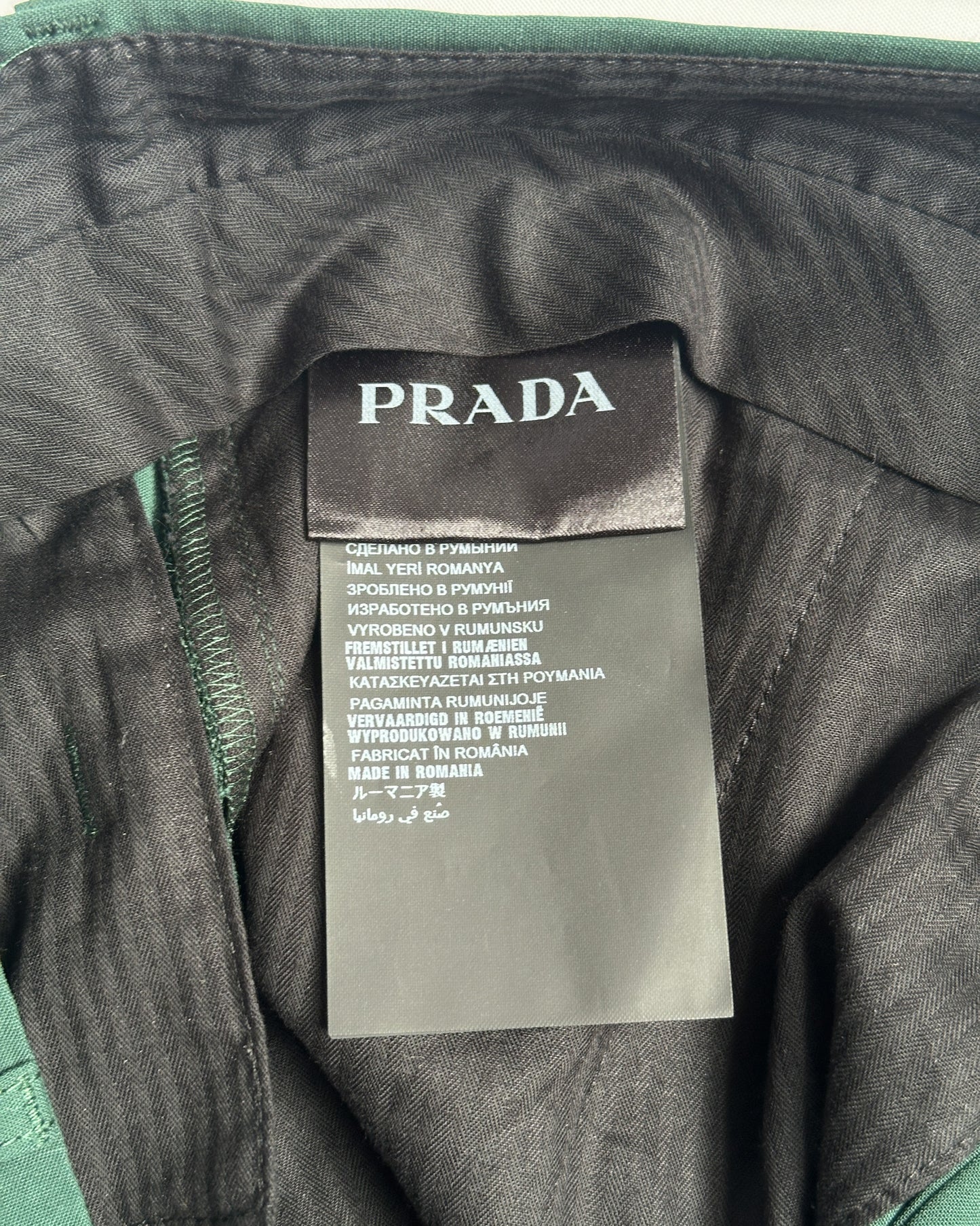 Prada Wool Shorts