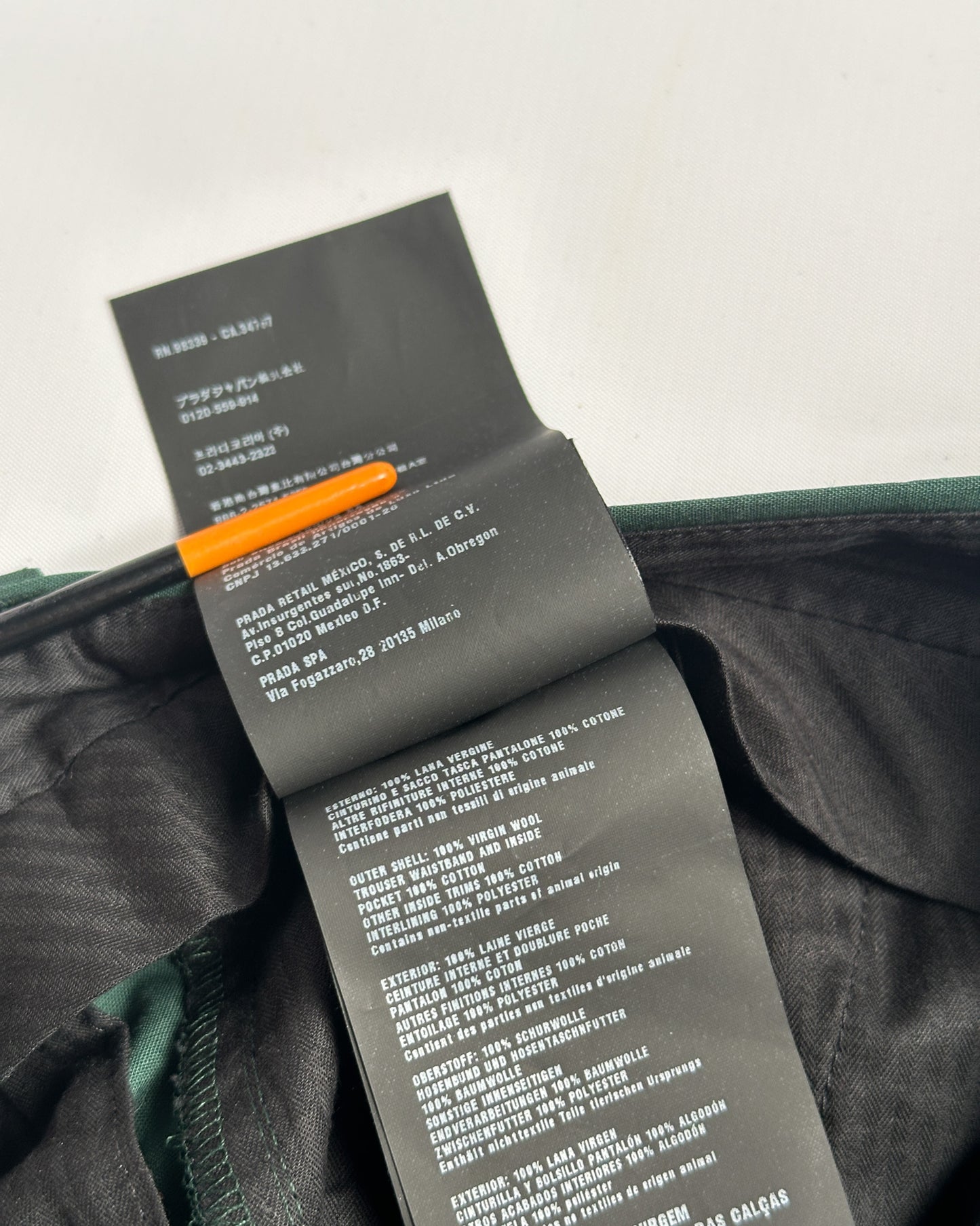 Prada Wool Shorts
