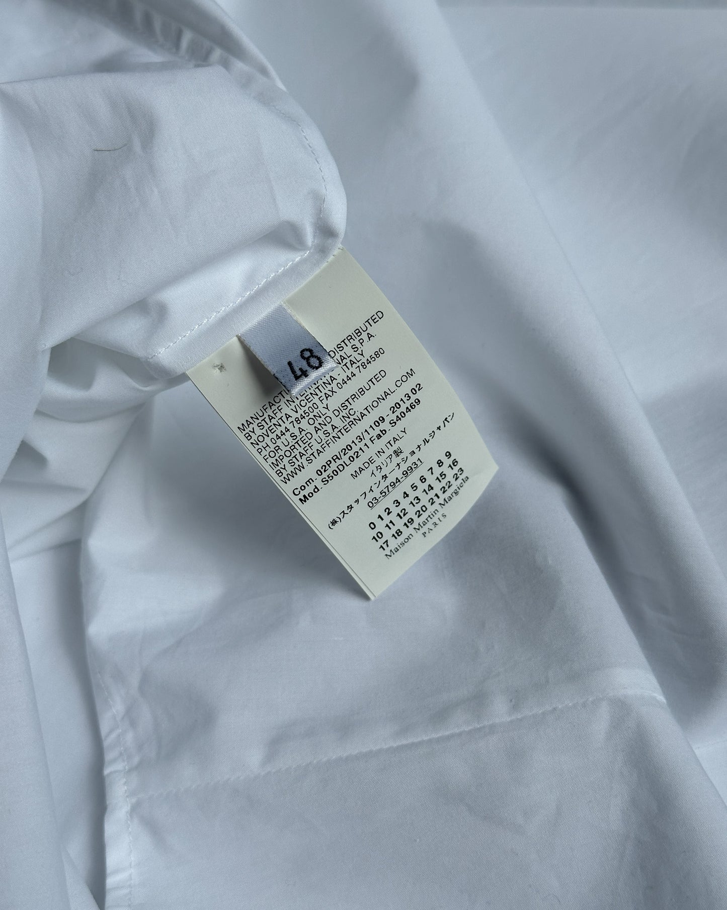Maison Margiela Trompe L'oeil Button Up Shirt