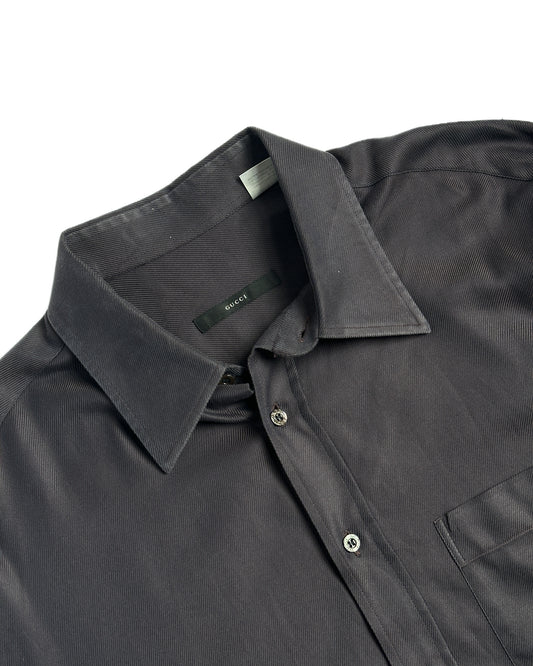 Gucci by Tom Ford Iridescent Button Up Shirt