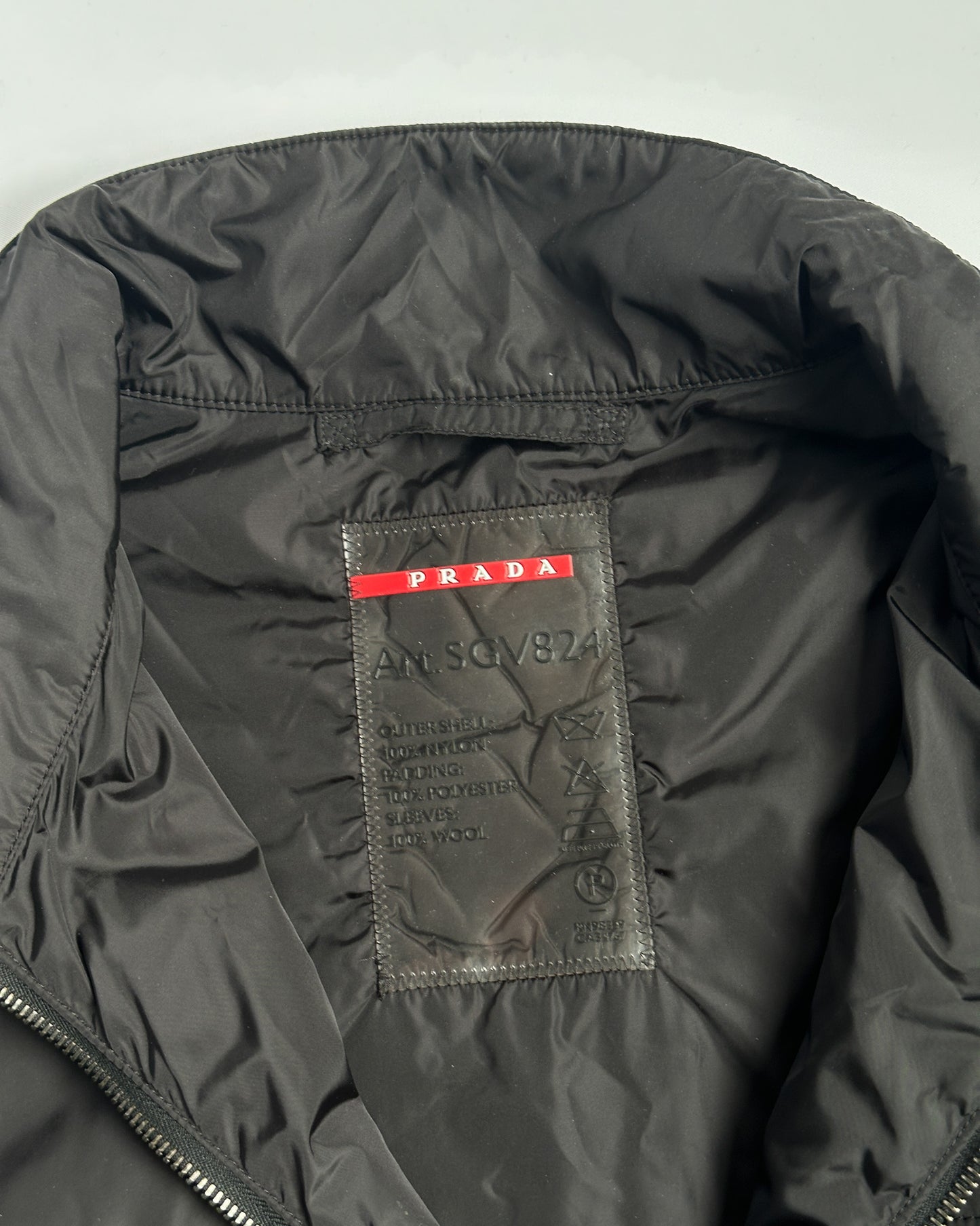 Prada Sport 2006 Drivers Knit Zip Jacket