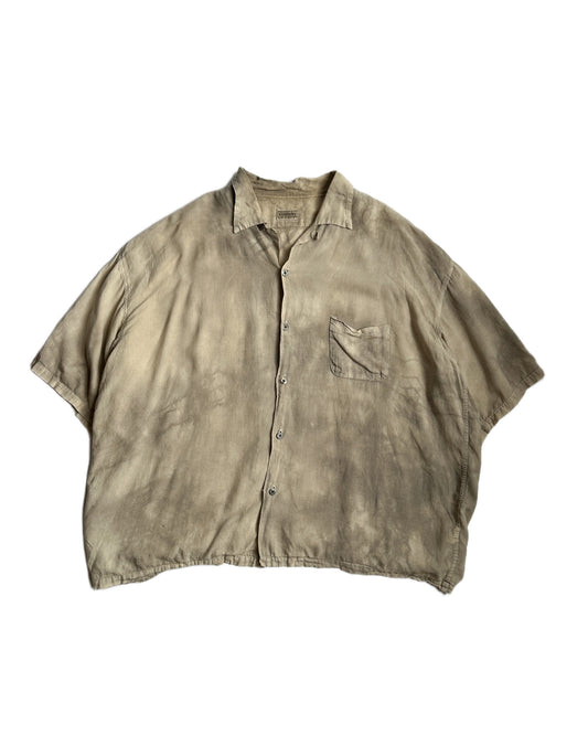 Kapital Linen Camp Collar Shirt