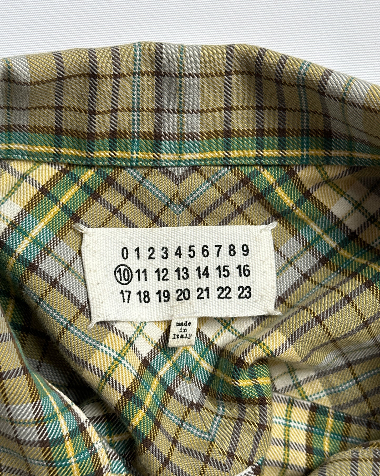 Maison Margiela Check Flannel
