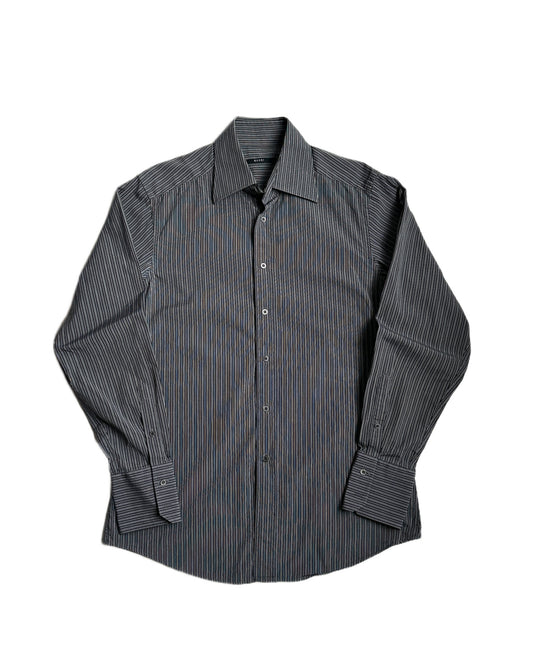 Gucci by Tom Ford Pinstriped Button Up Shirt