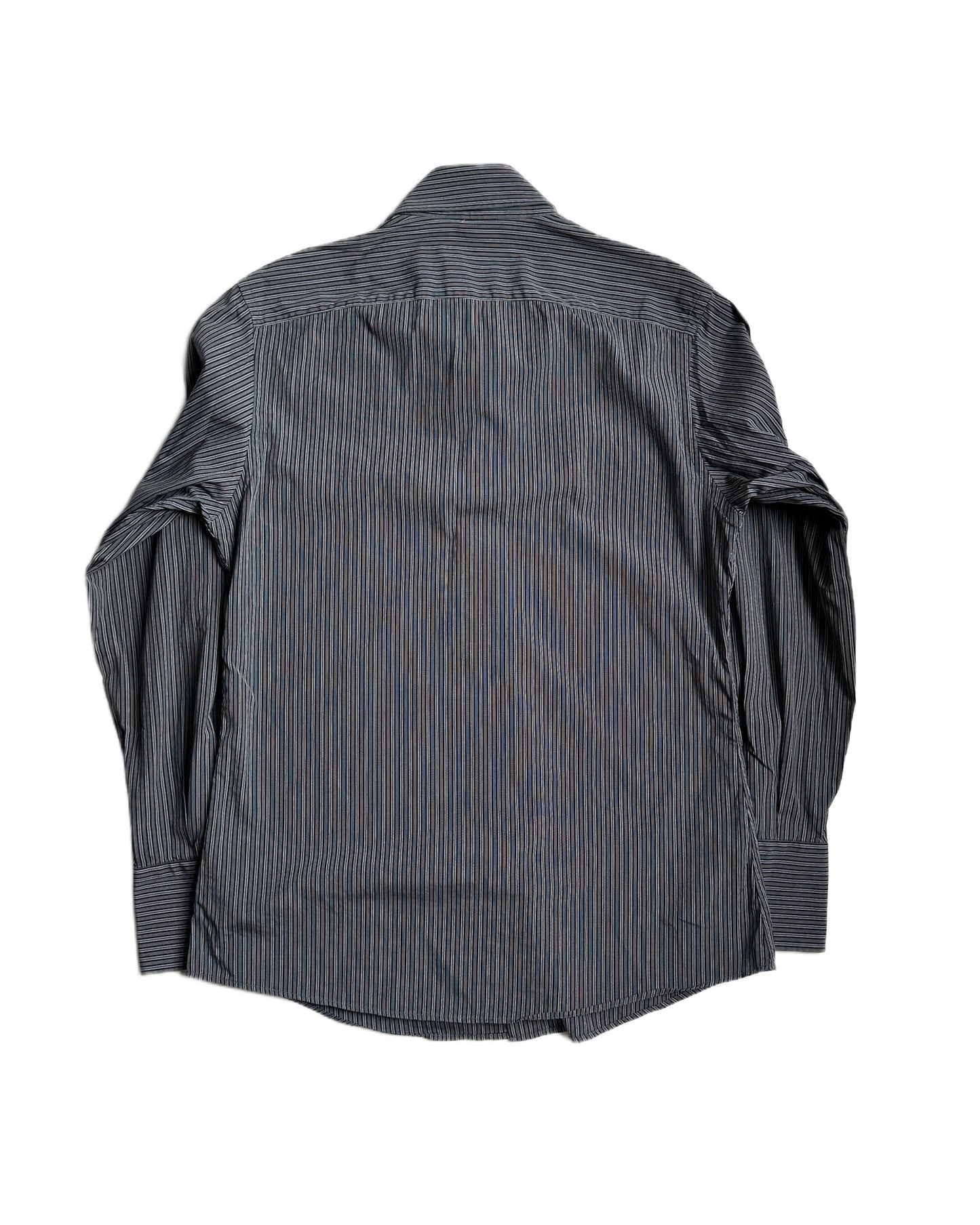 Gucci by Tom Ford Pinstriped Button Up Shirt
