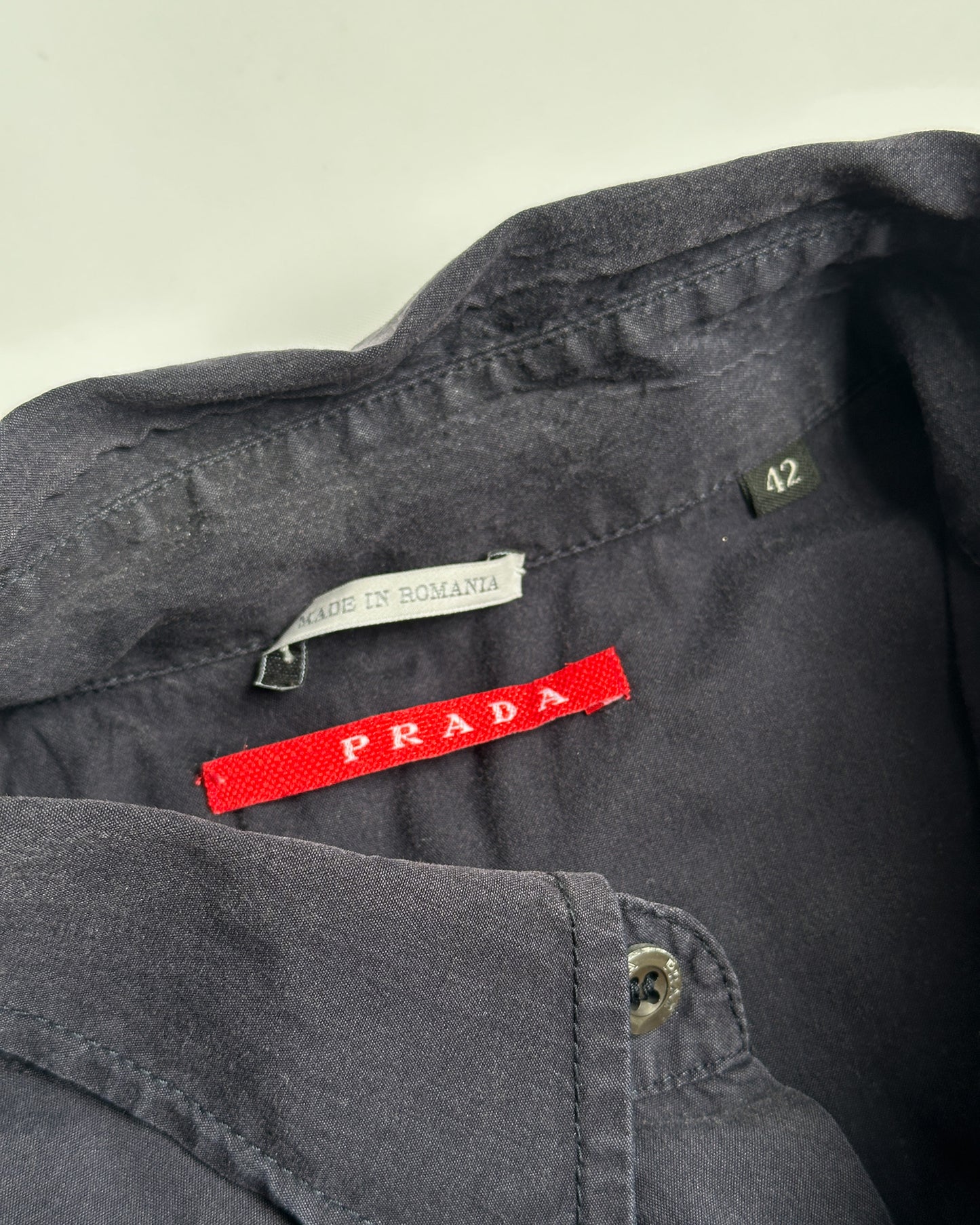 Prada Sport 2006 Short Sleeve Button Up Shirt