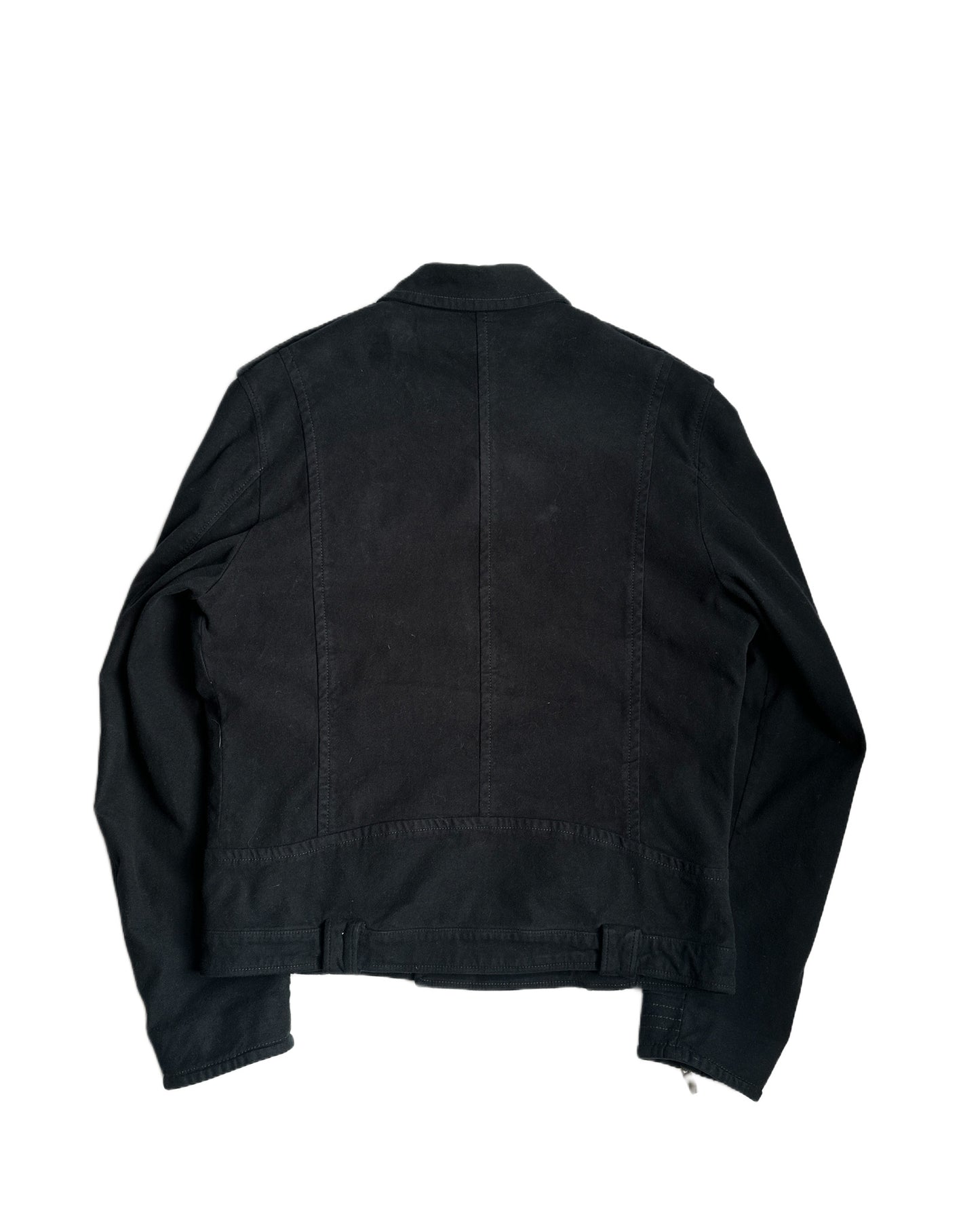 Cavalli Moleskin Biker Jacket