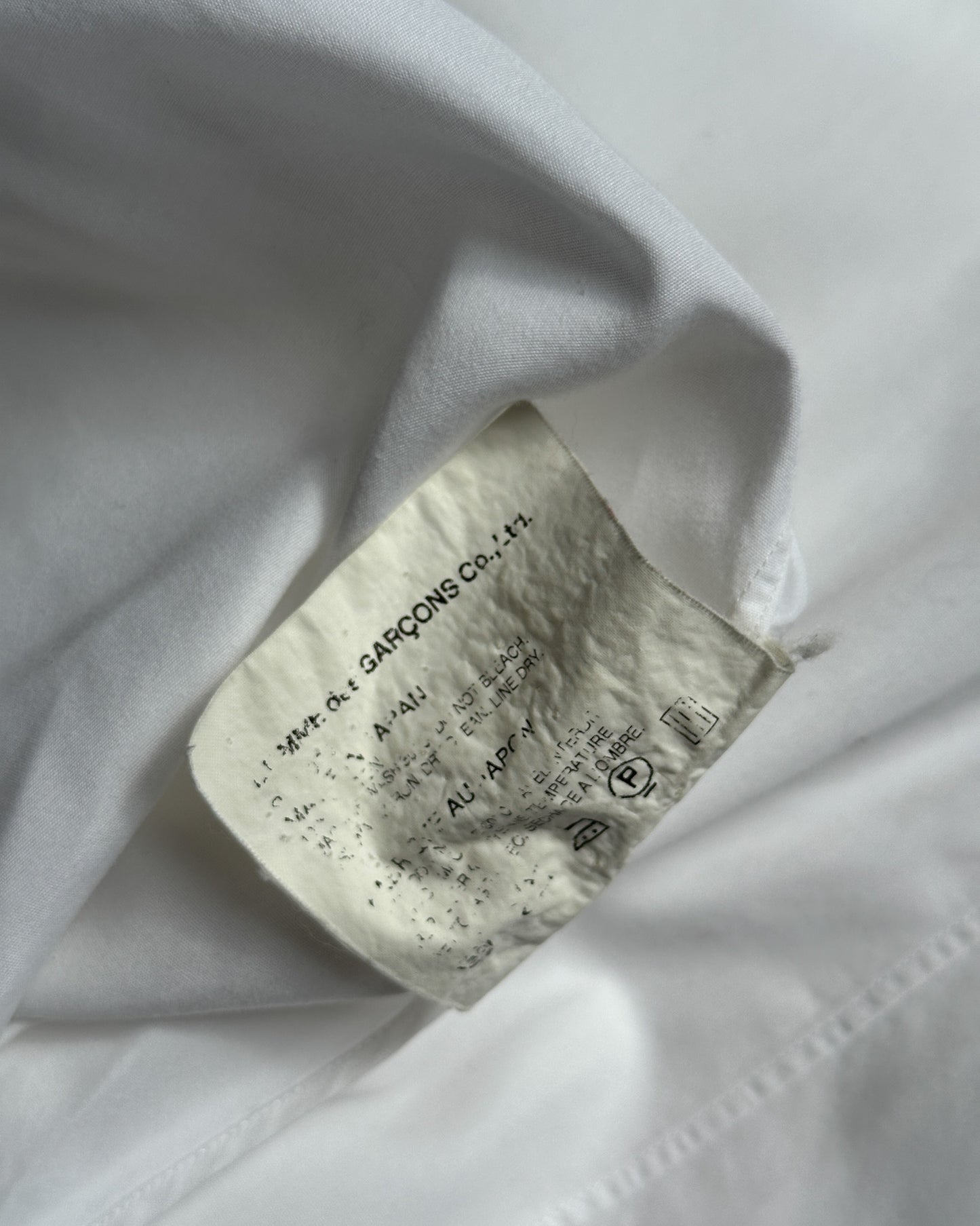Comme des Garcons Homme Plus Camp Collar Button Up Shirt